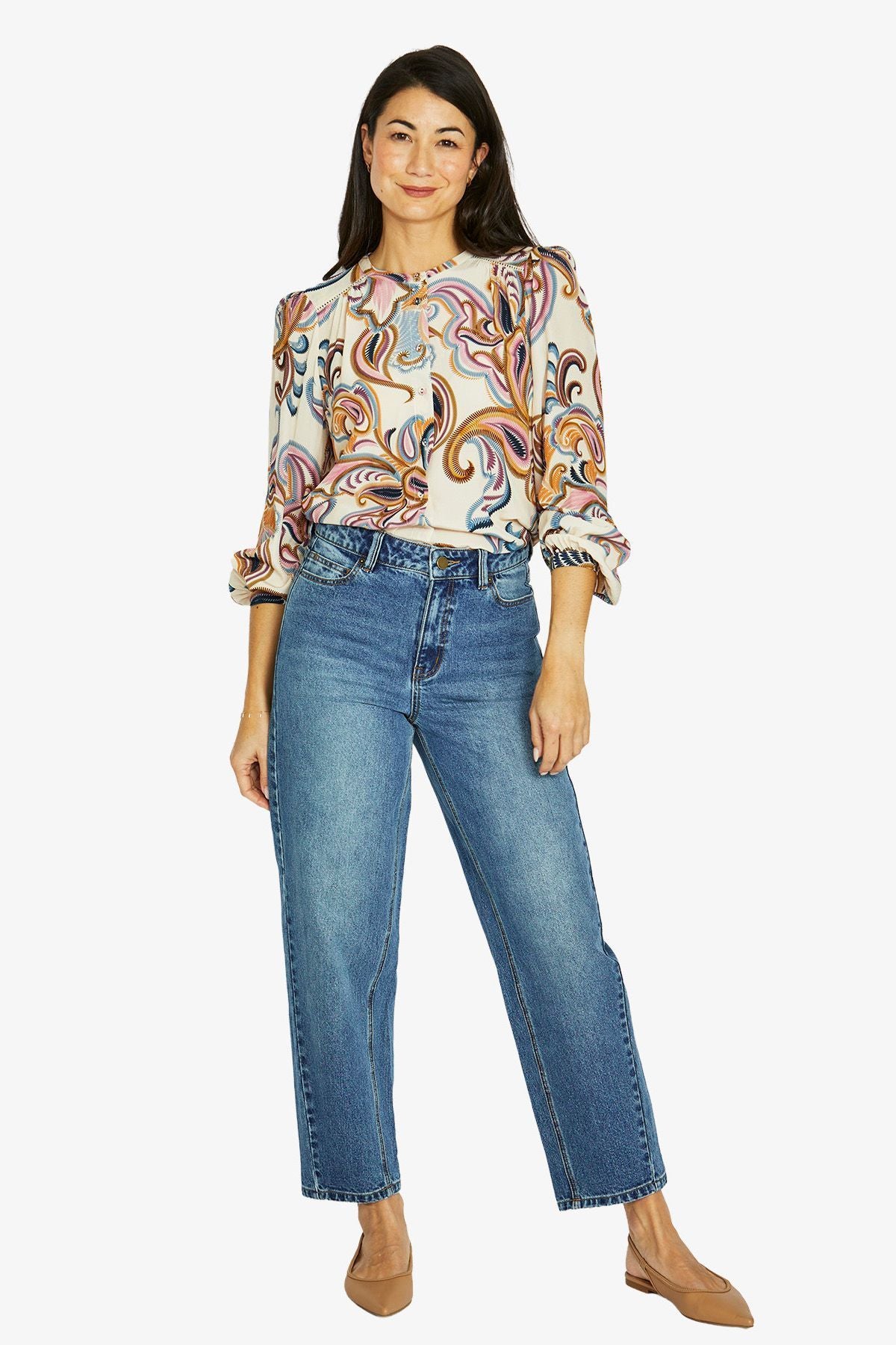 Jump Gypsy Paisley Top