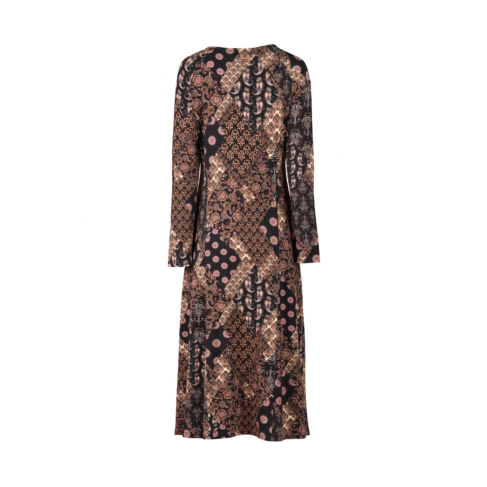 Vassalli Longline Swing Knit Dress - Rhapsody