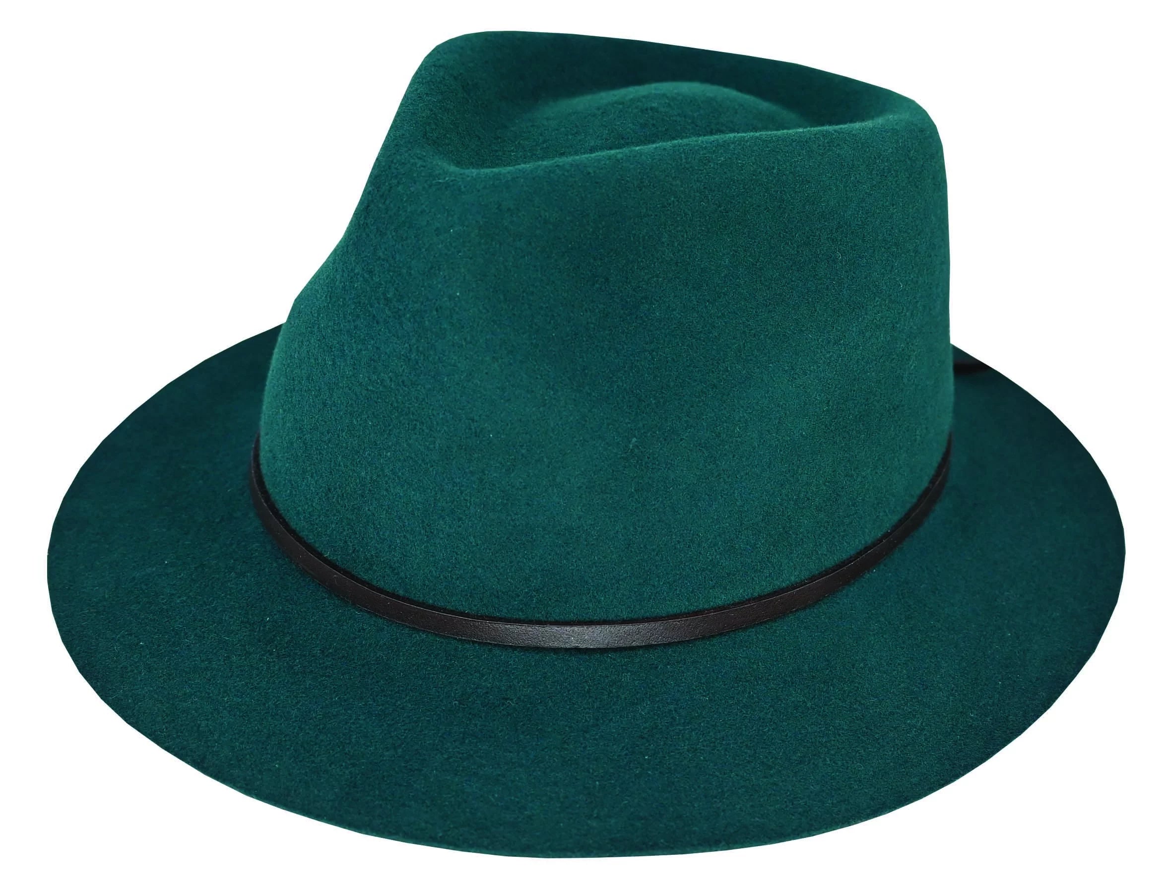Avenel Demi Small Brim Fedora - Amazon