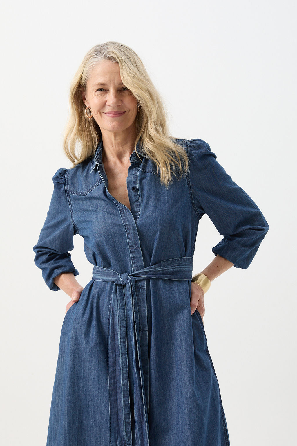 Goondiwindi Cotton Chambray Dress