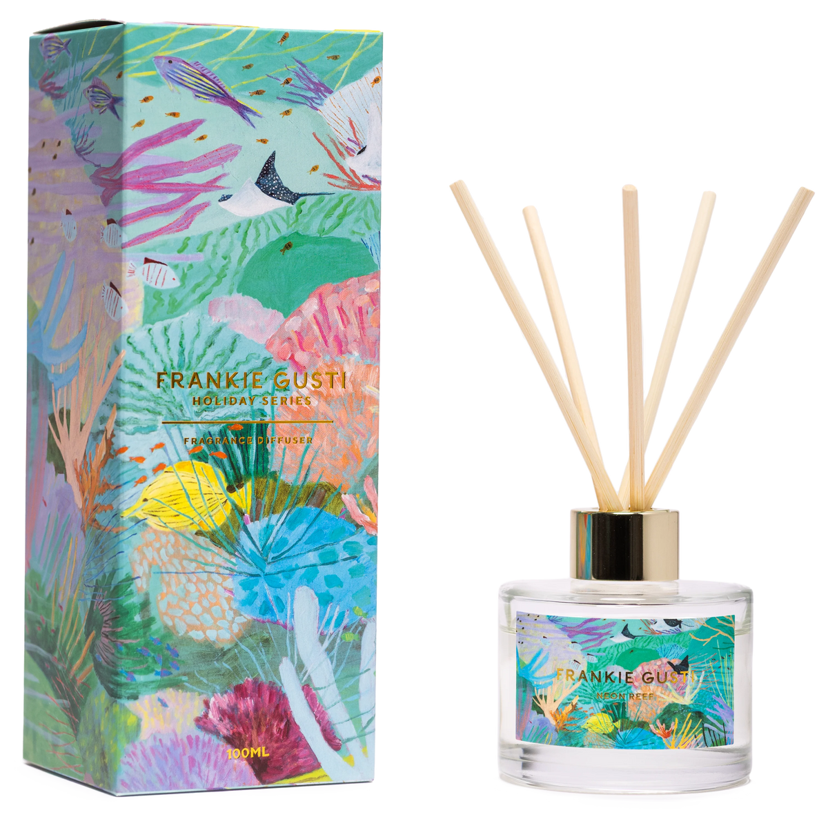 Frankie Gusti | Neon Reef | Janey Forbes | Holiday Series Diffuser