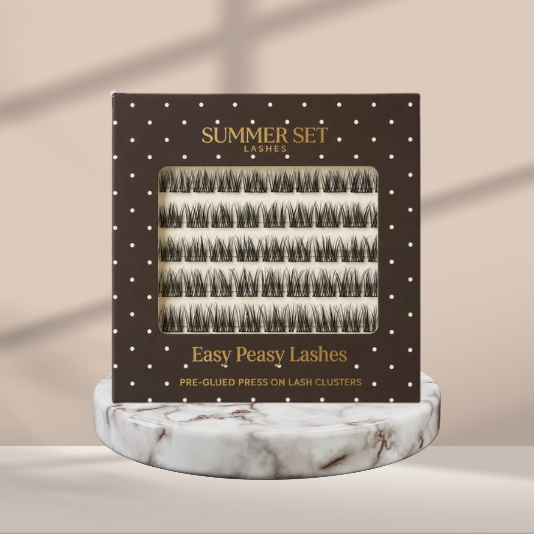 Summer Set Lashes - Easy Peasy Lashes Soft Glam - Black