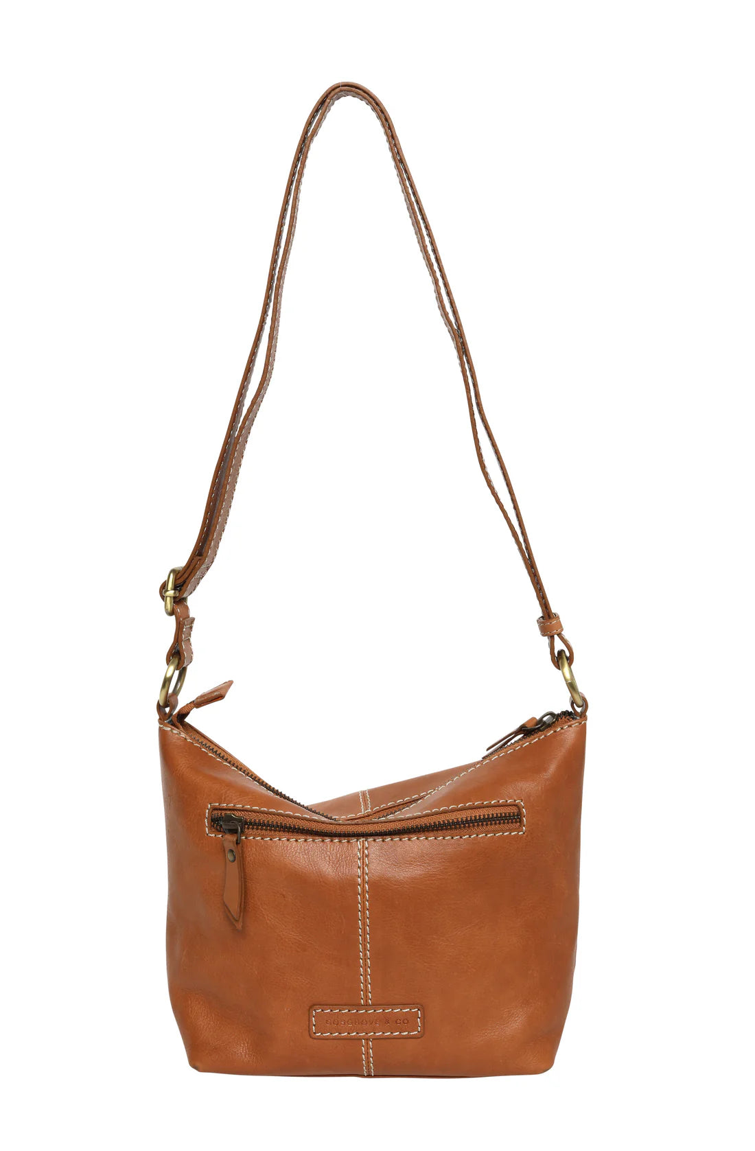 Cosgrove & Co Jessie Jeans Cross Body Bag - Camel