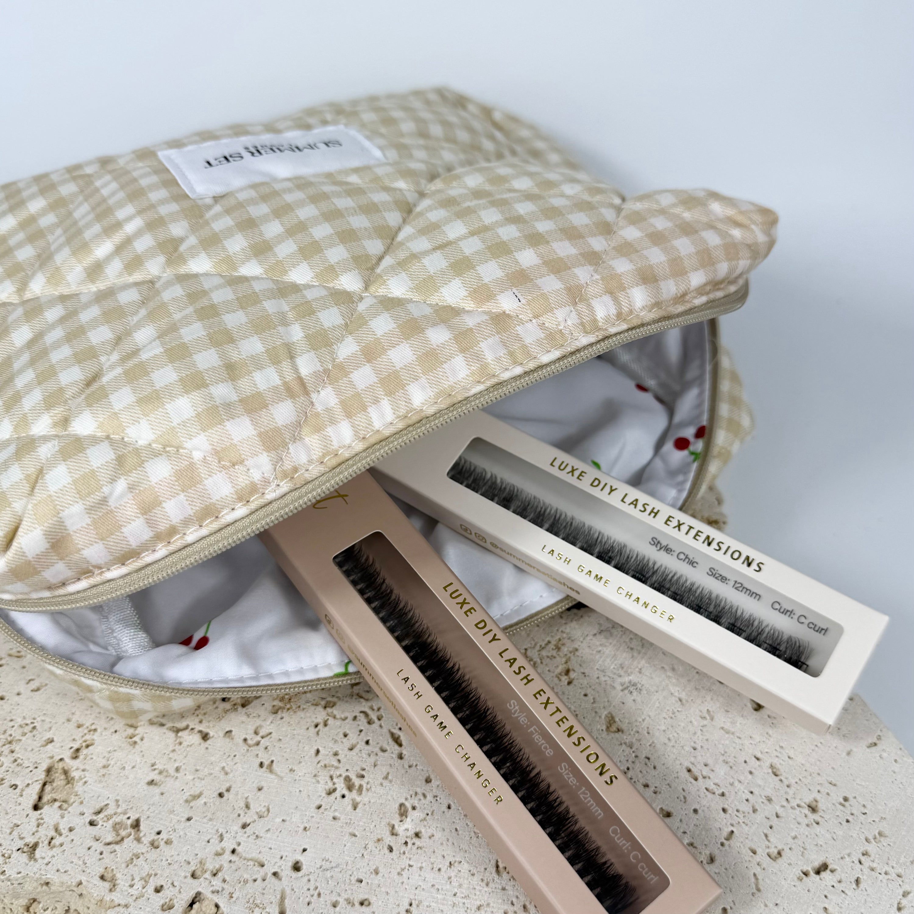 Summer Set Lashes DIY Lash Storage Bag