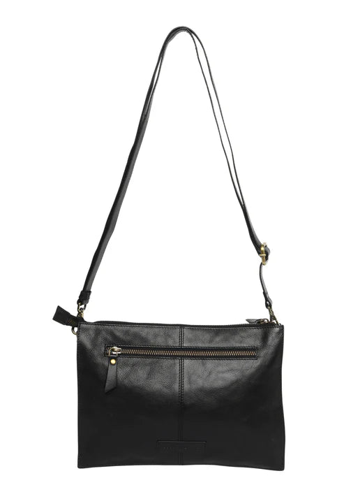 Cosgrove & Co Jillaroo Slimline Crossbody Bag - Black
