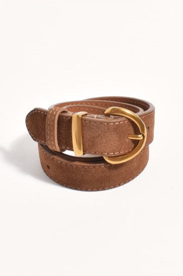 Adorne Metal Buckle Jeans Belt