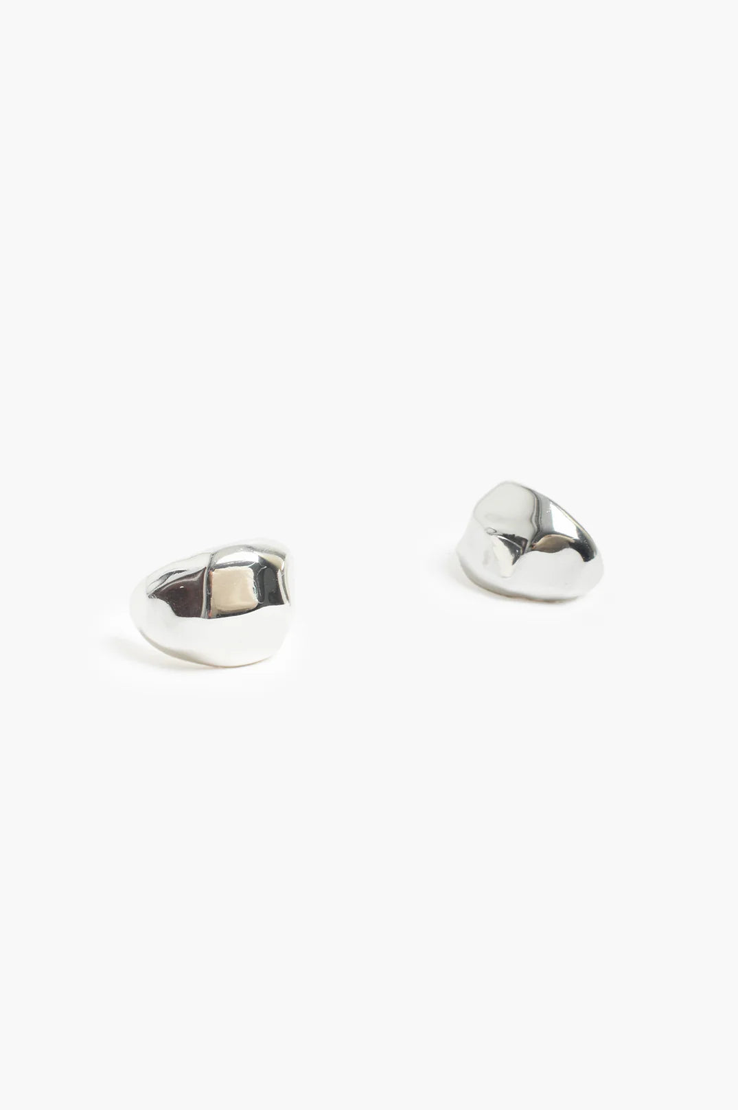 Adorne Bevelled Metal Hoops