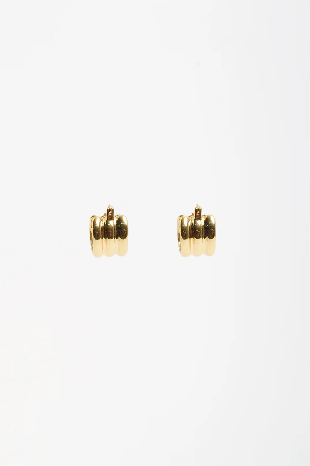 Adorne Trio Rows Mini Earrings