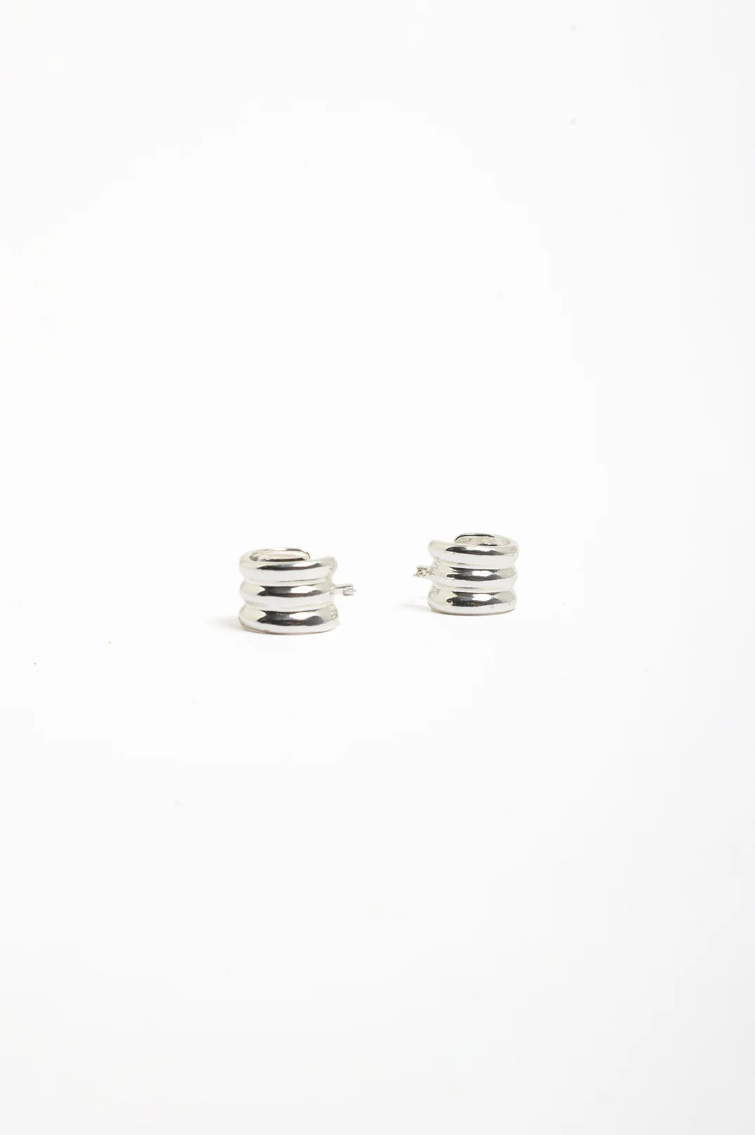 Adorne Trio Rows Mini Earrings