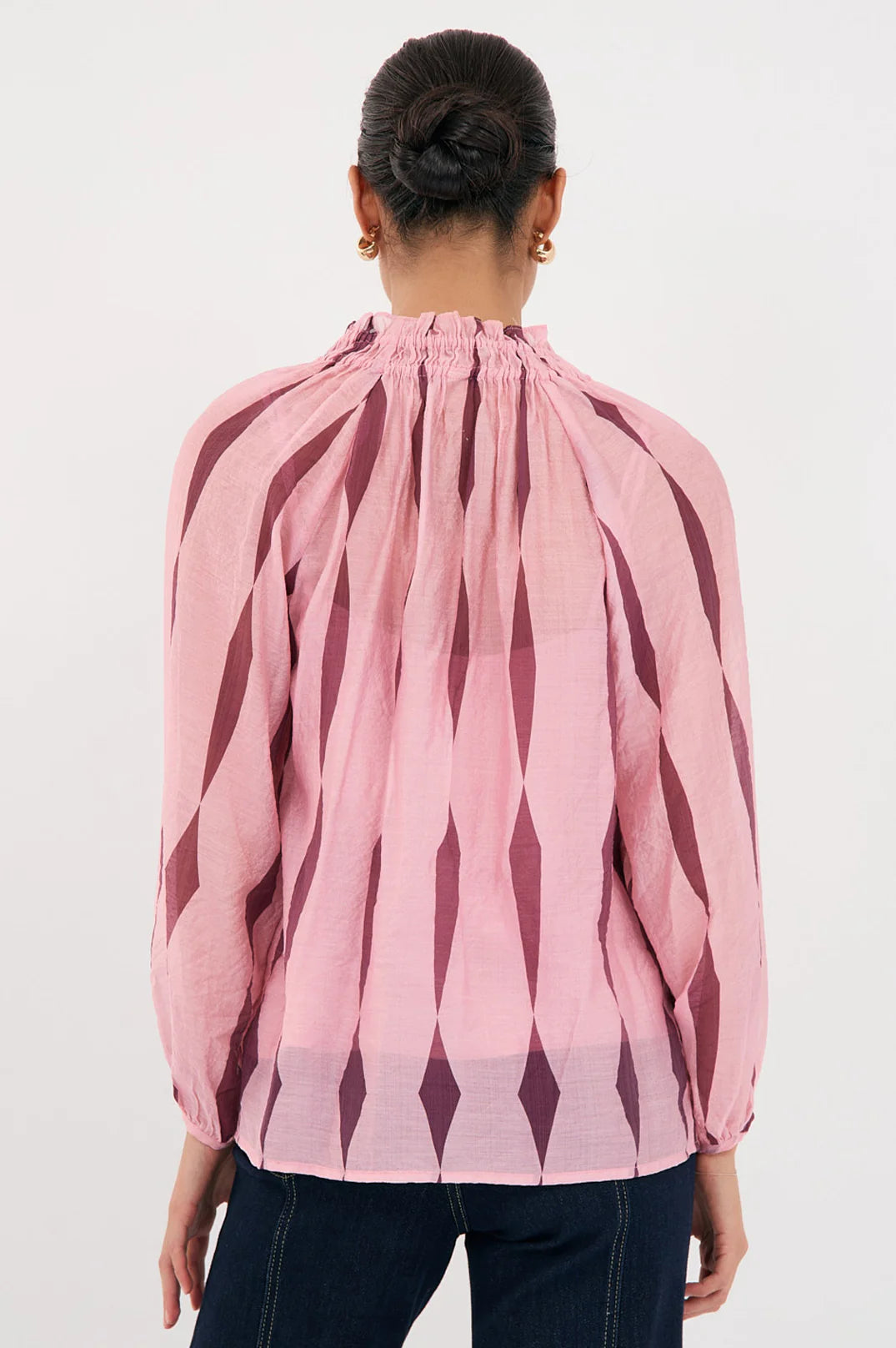 Adorne Opal San Lorenzo Long Sleeve Top