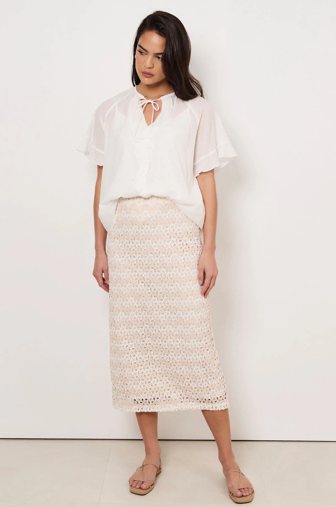 Adorne Denise Daisy Chain Skirt