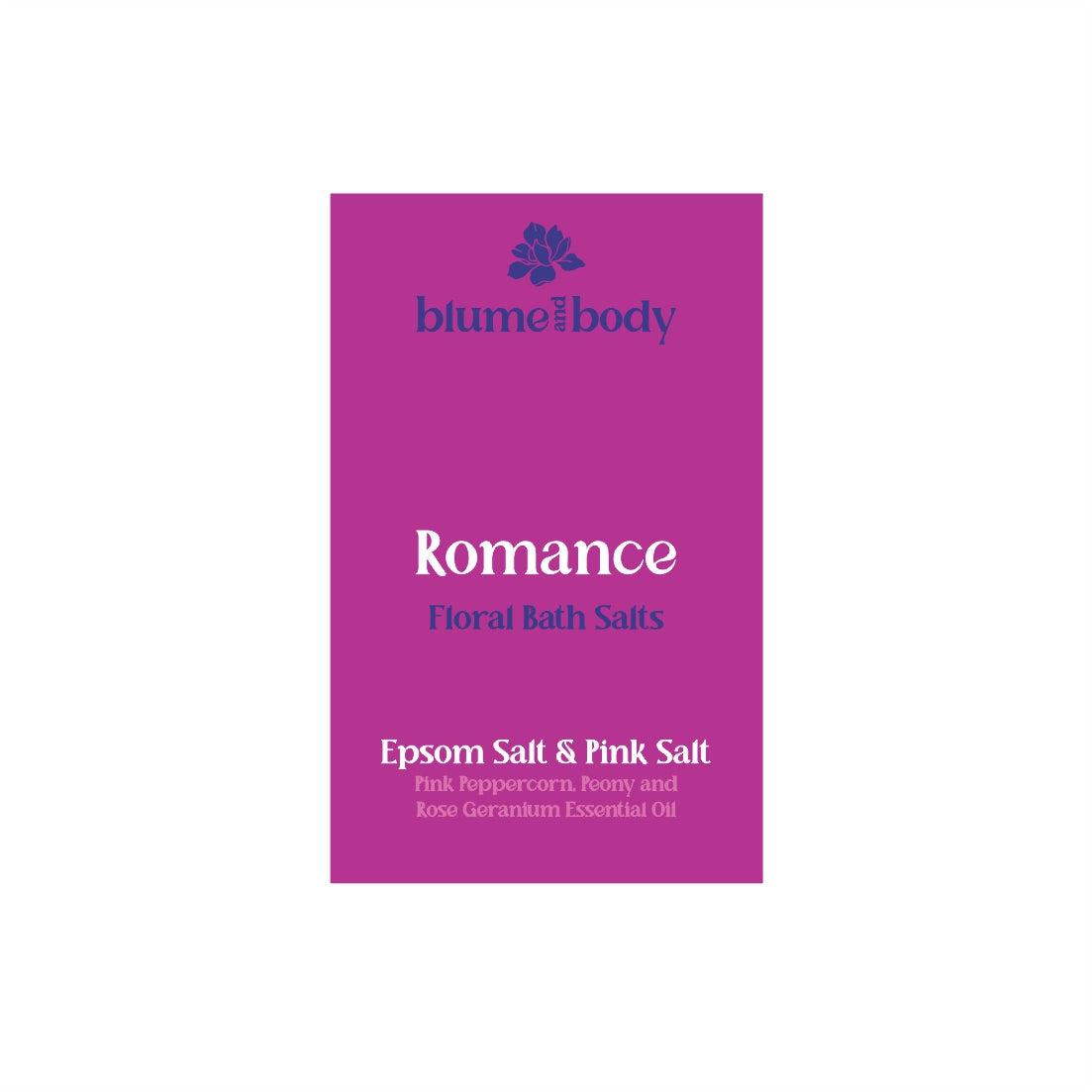 Blume & Body Floral Bath Salt - ROMANCE