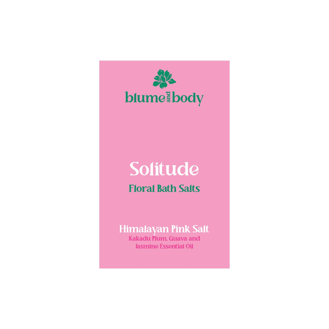 Blume & Body Floral Bath Salt - SOLITUDE