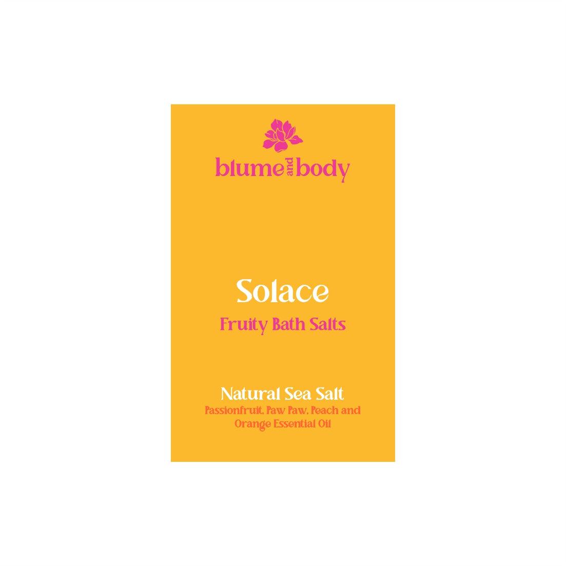 Blume & Body Fruity Bath Salt - SOLACE