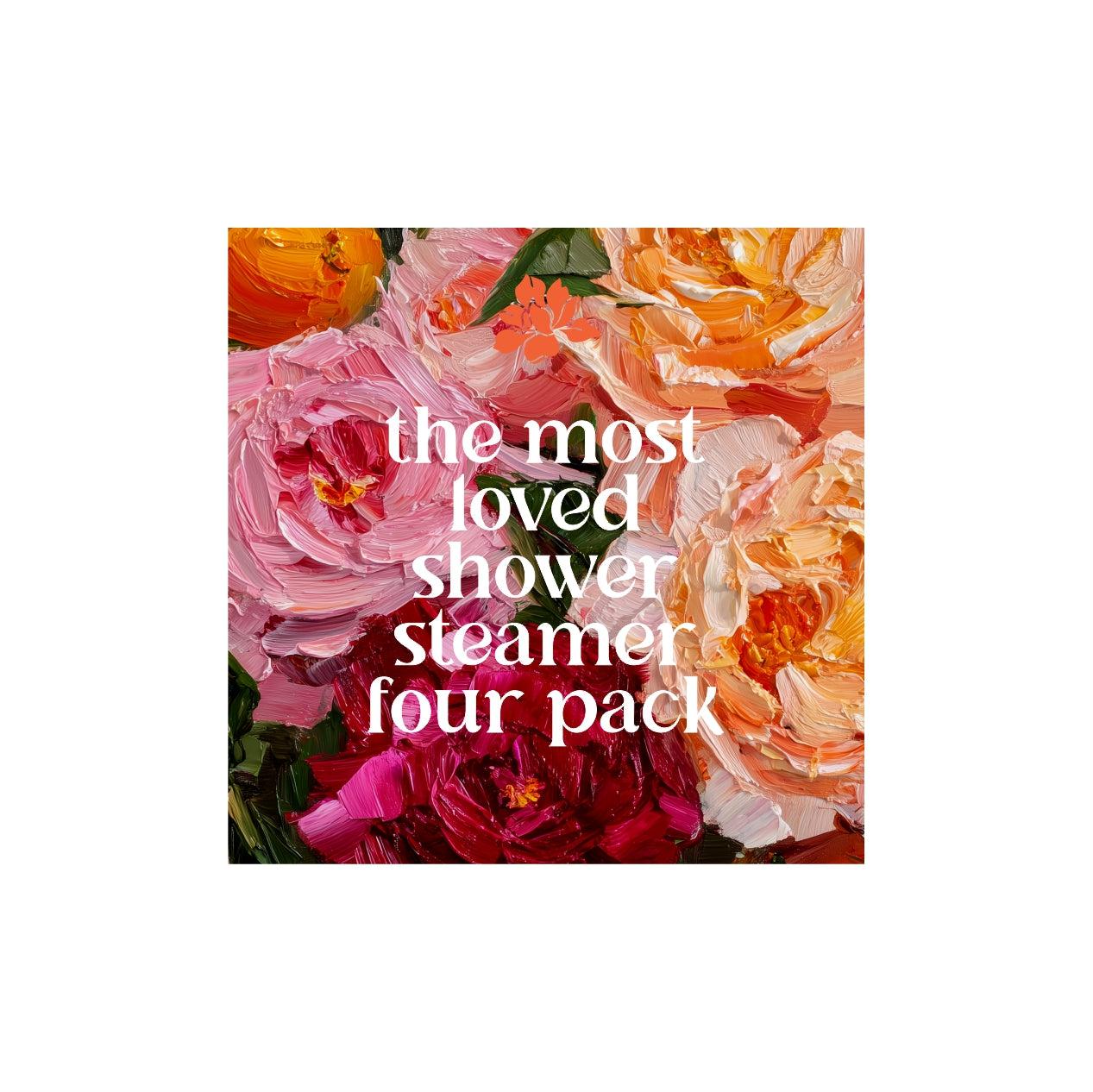 Blume & Body Shower Steamer Four Pack - THE MOST LOVED