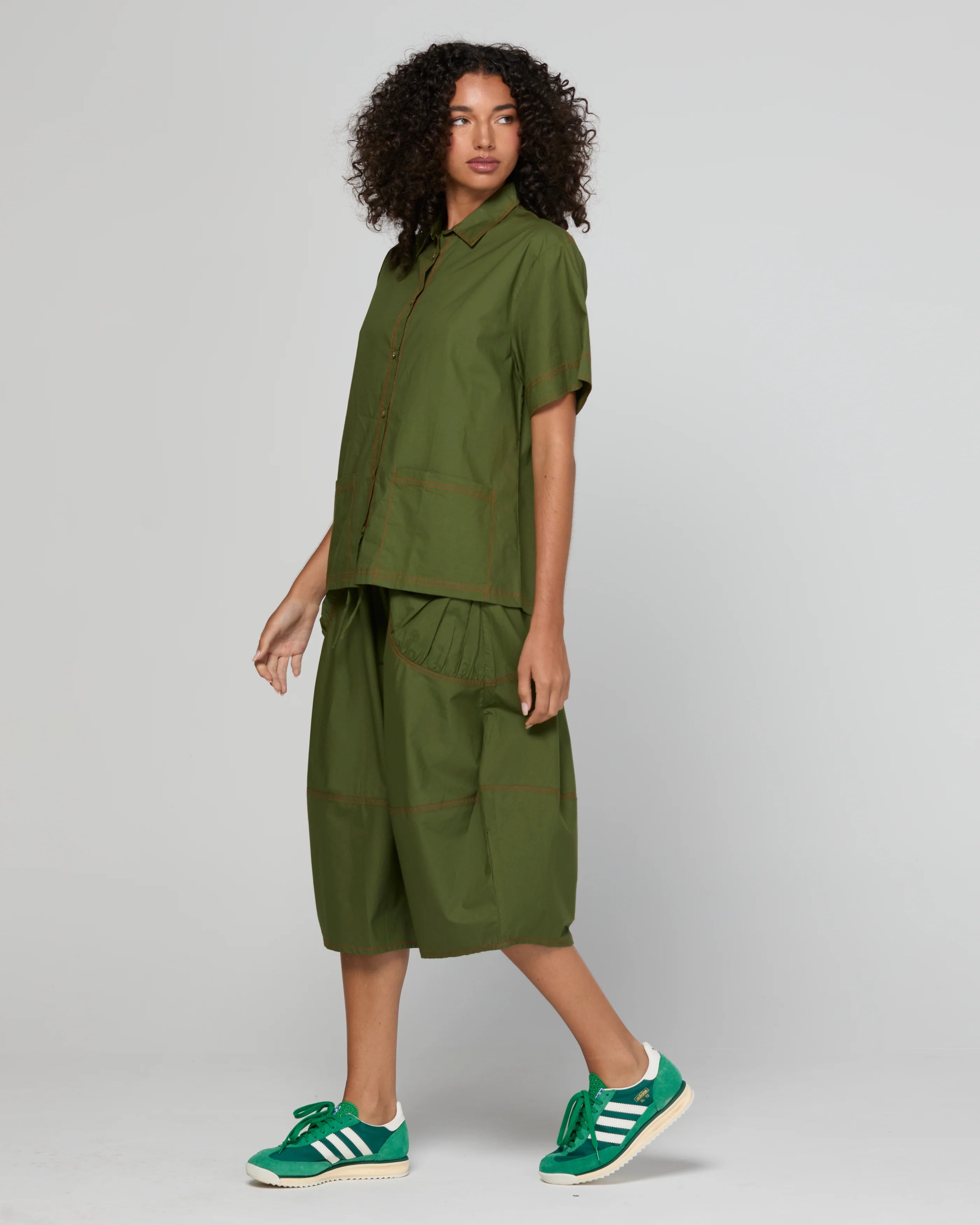 Boom Shankar Guru Skirt - Chive