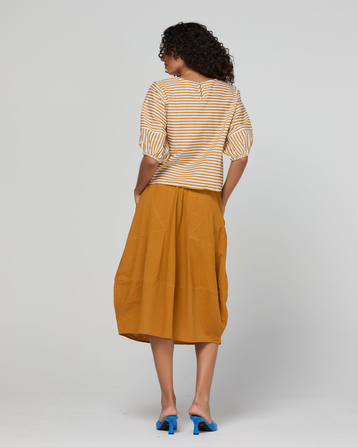 Boom Shankar Guru Skirt - Turmeric