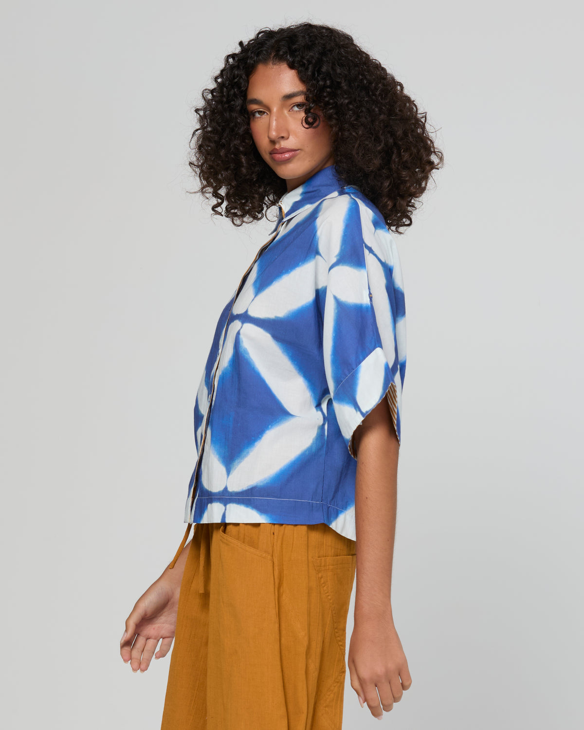 Boom Shankar Maui Shirt - Block Print