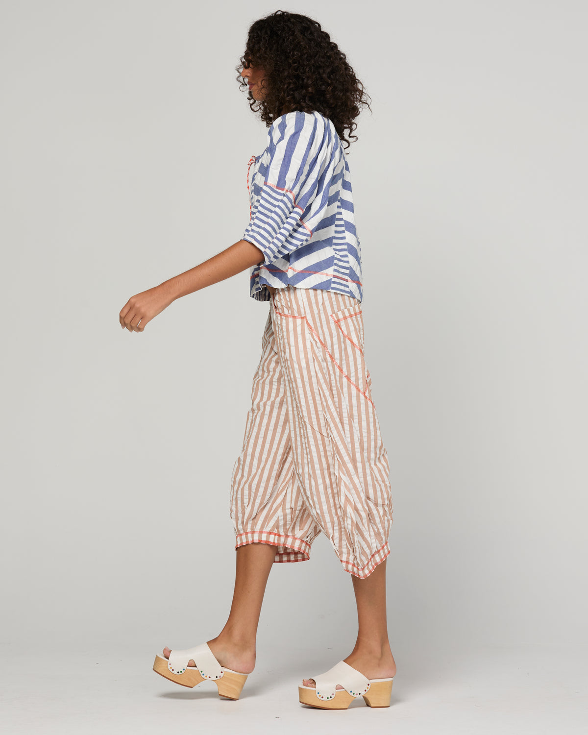 Boom Shankar Lucia Top - Ocean Stripe
