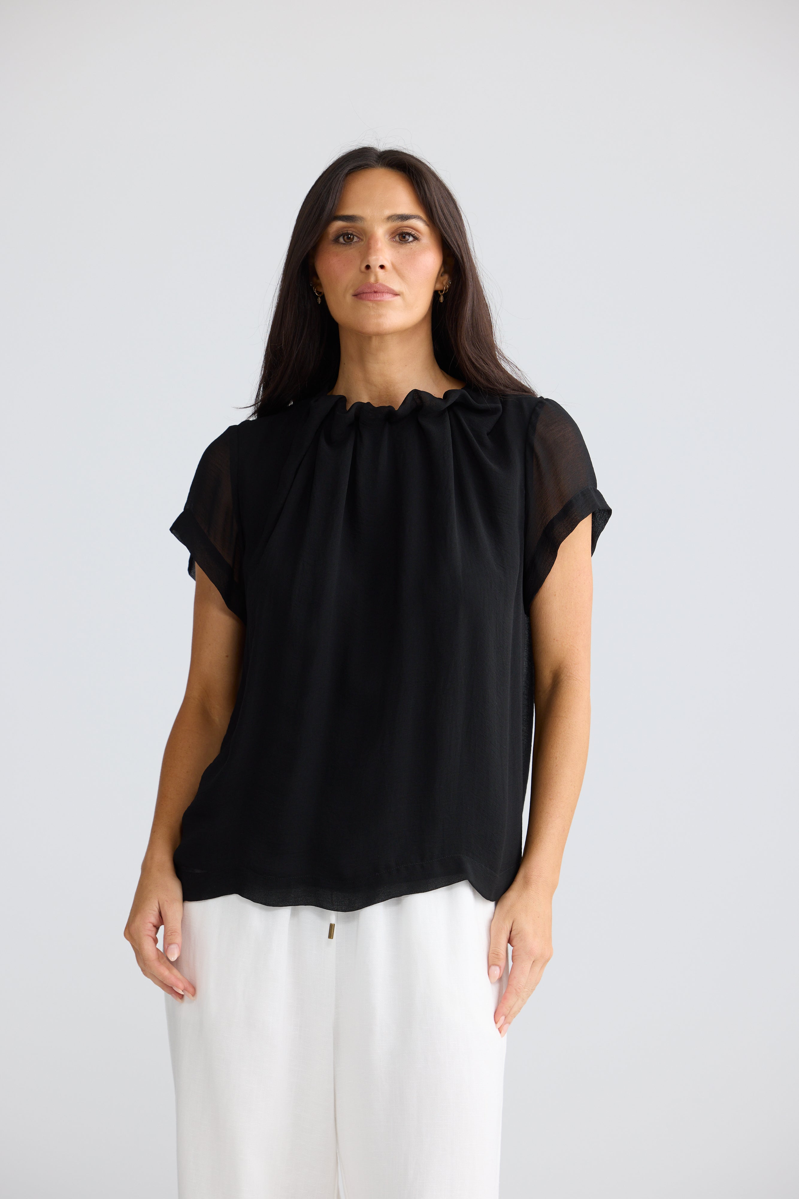 Brave+True Carina Blouse - Black