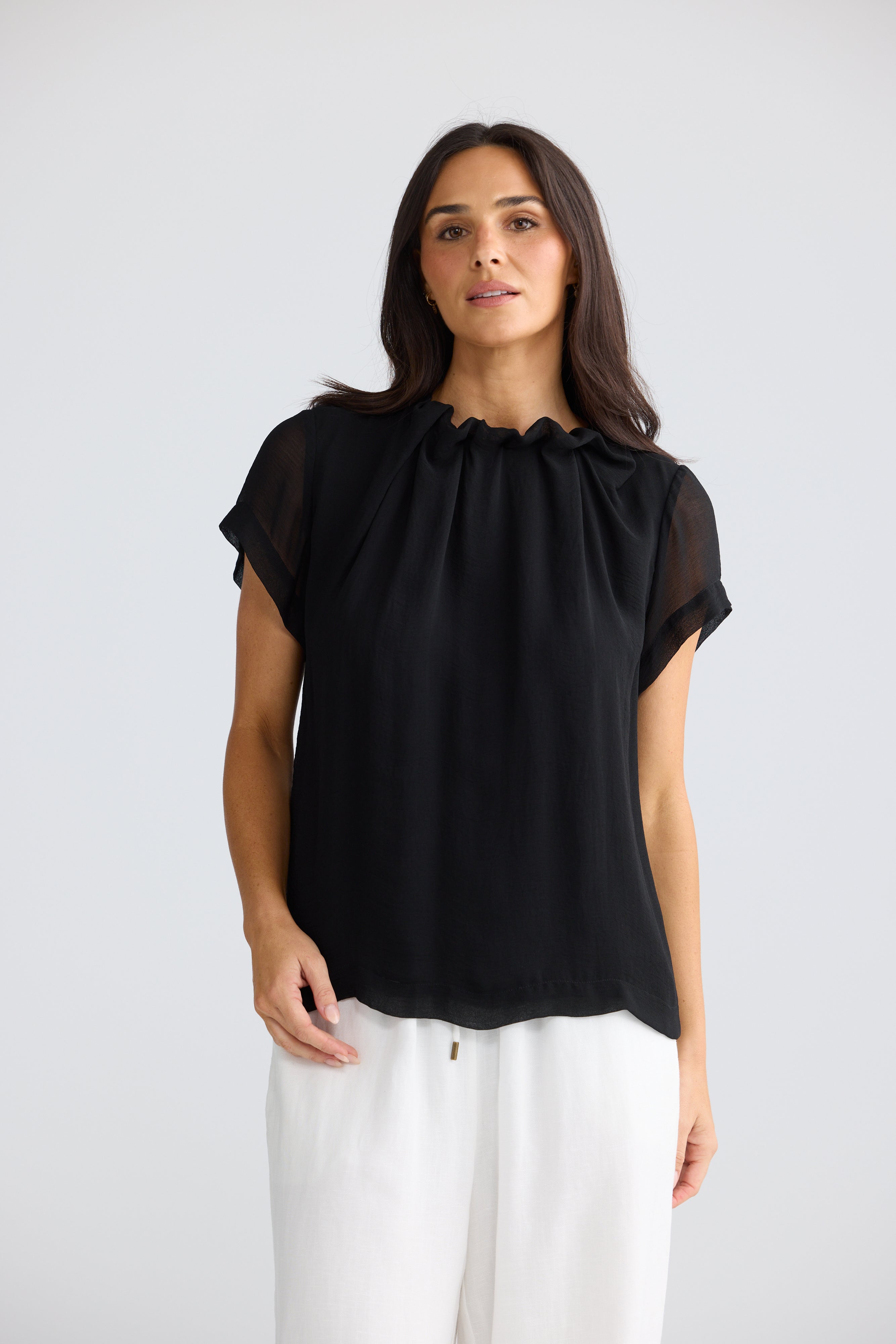 Brave+True Carina Blouse - Black