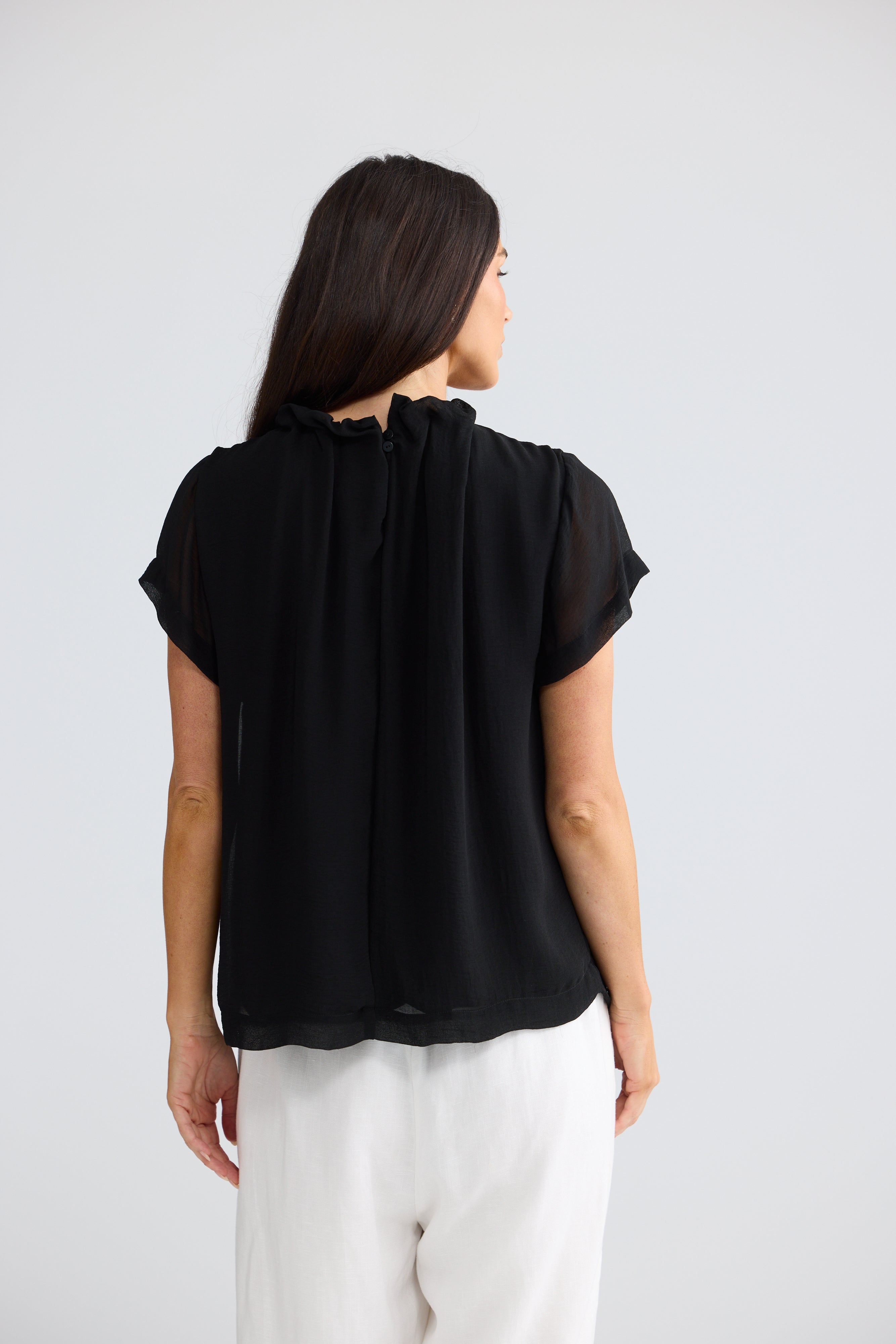 Brave+True Carina Blouse - Black