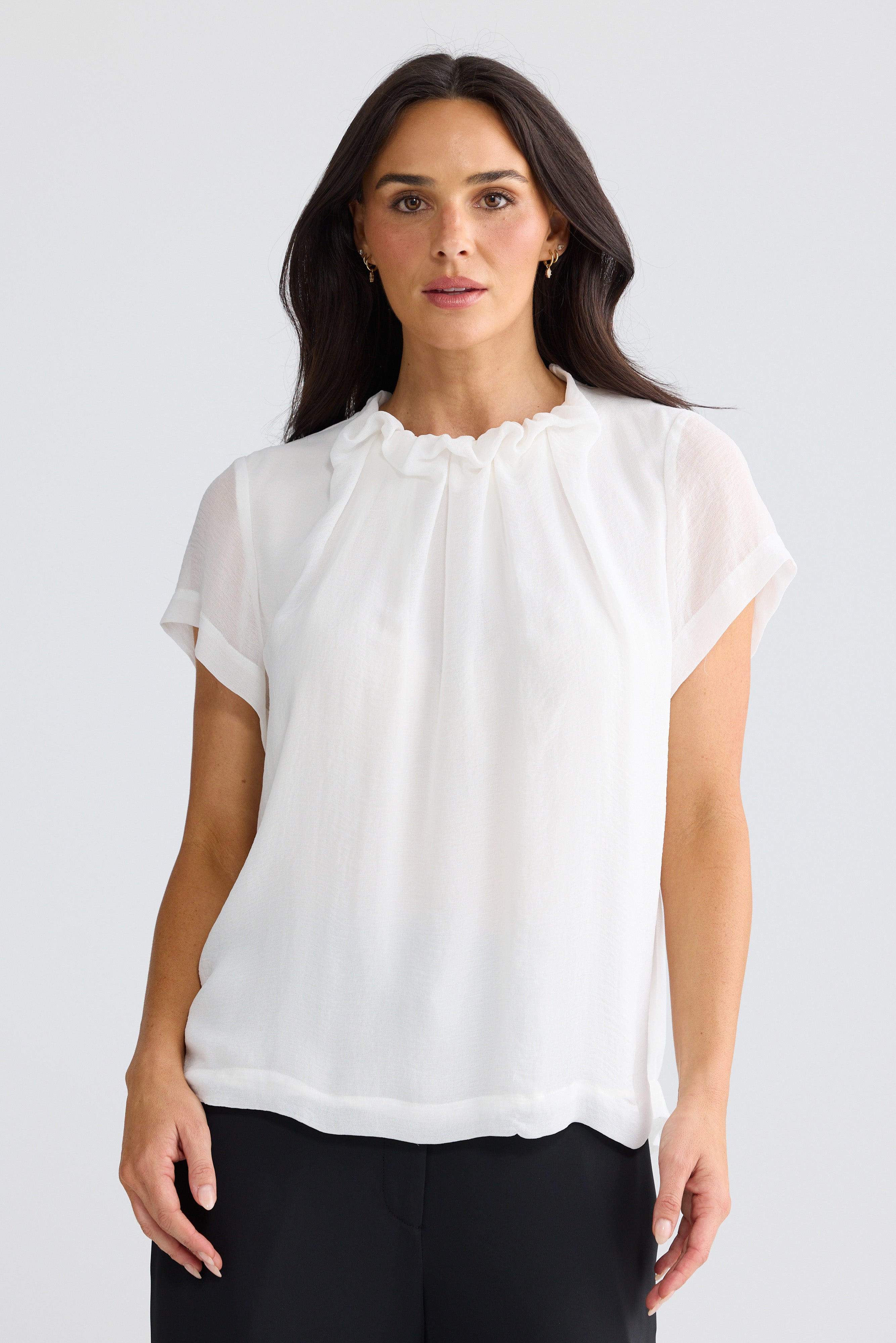 Brave+True Carina Blouse - White