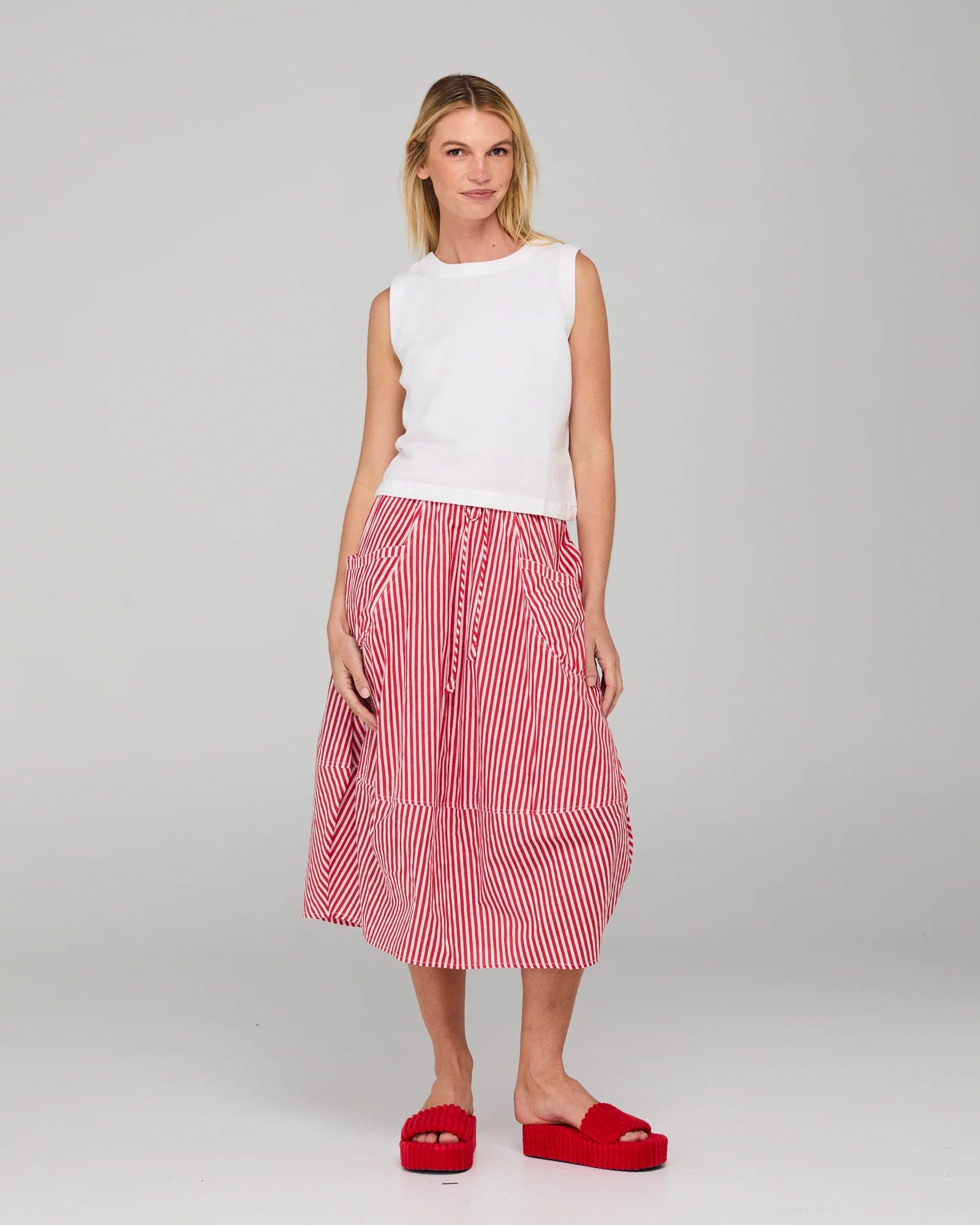 Boom Shankar Guru Skirt - Emilia Stripe