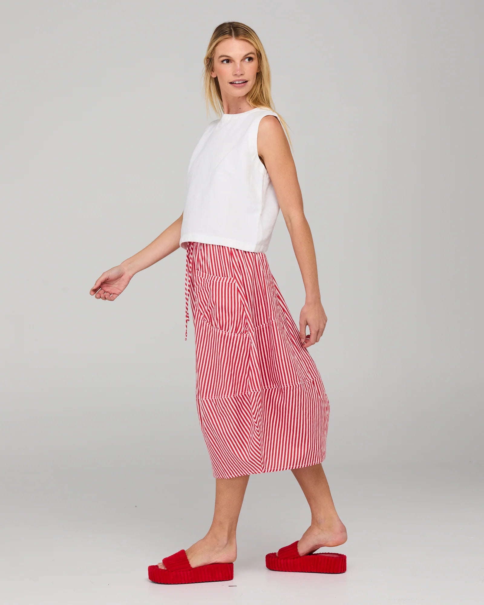 Boom Shankar Guru Skirt - Emilia Stripe