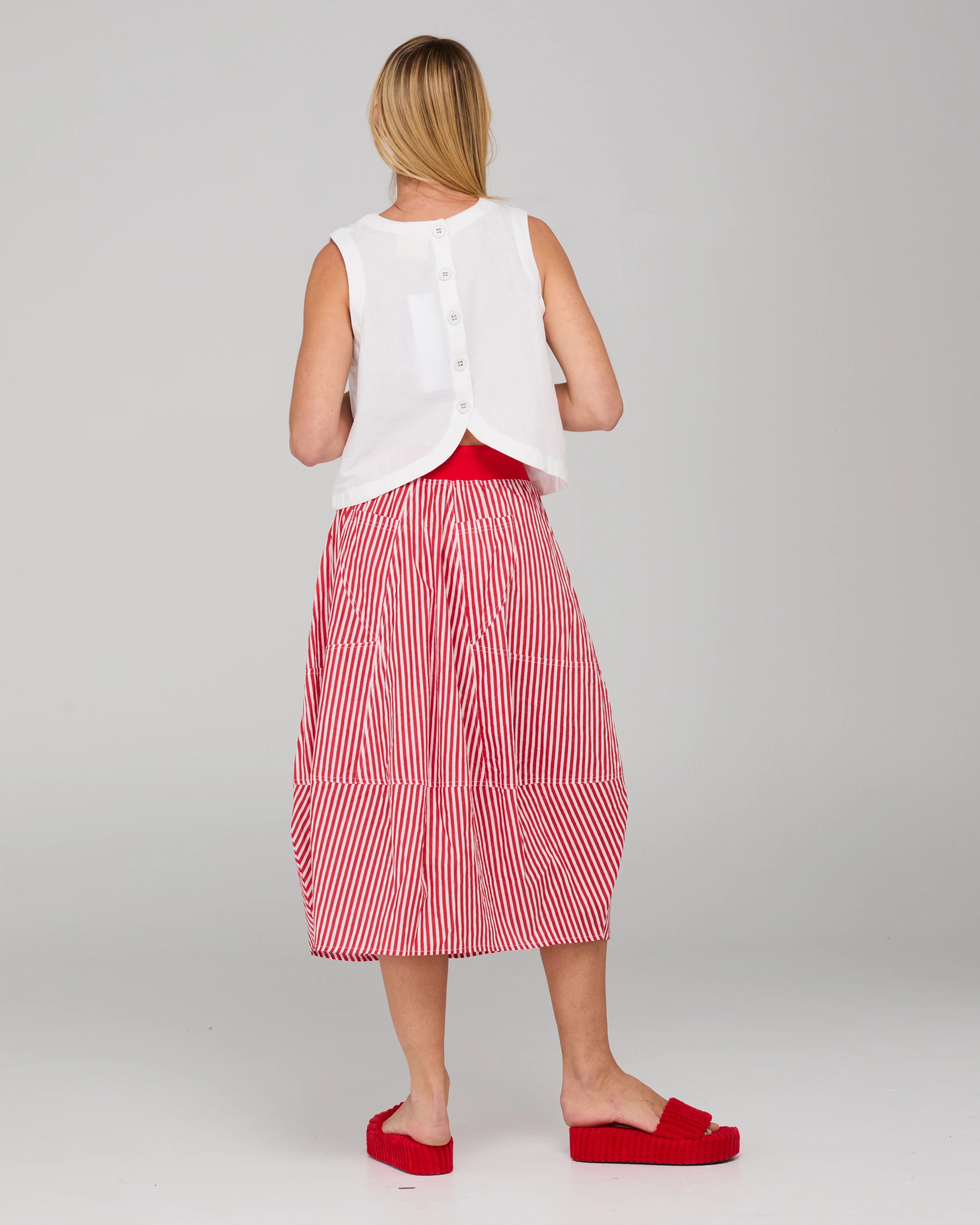 Boom Shankar Guru Skirt - Emilia Stripe