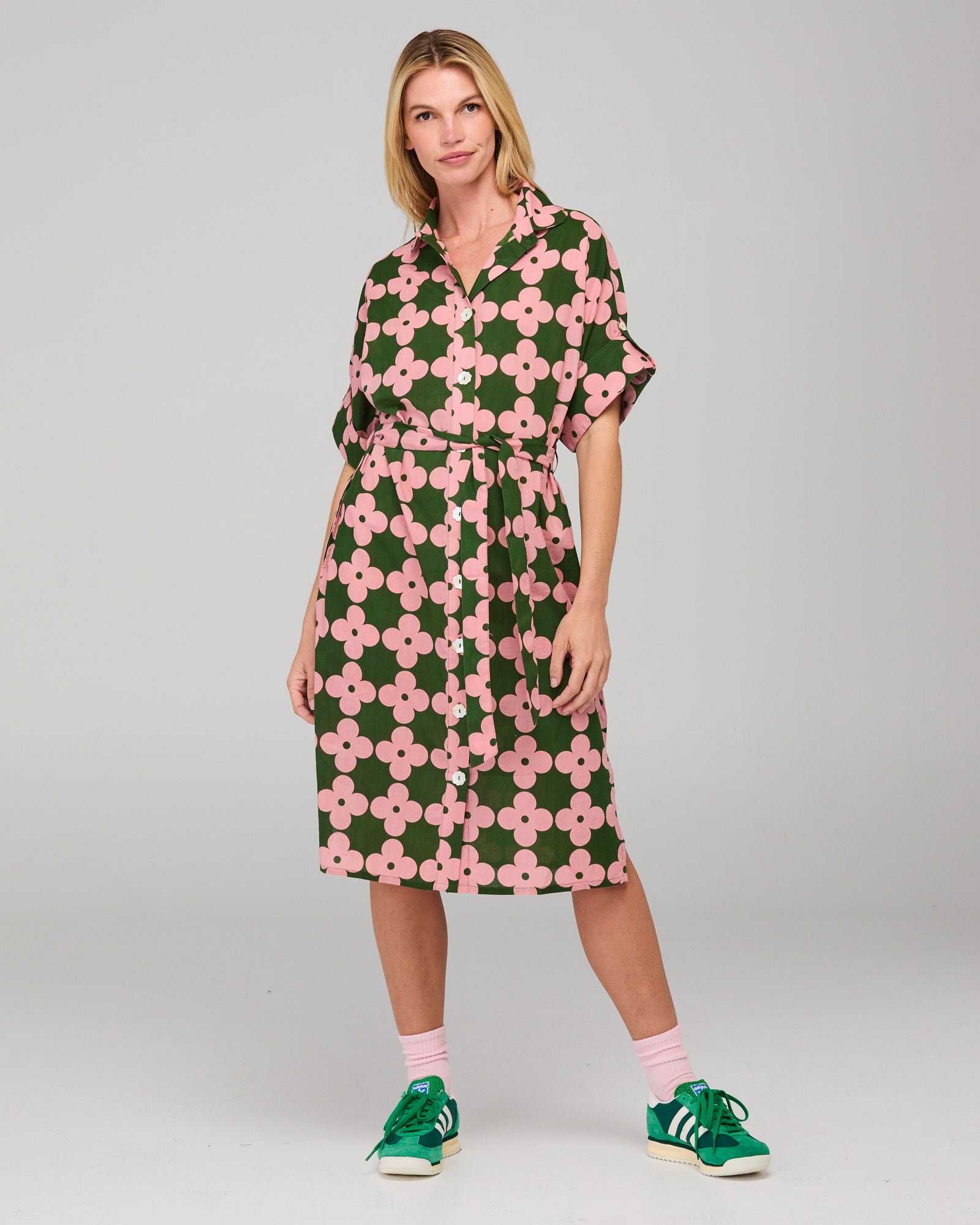 Boom Shankar Maui Shirt Dress - Keiko
