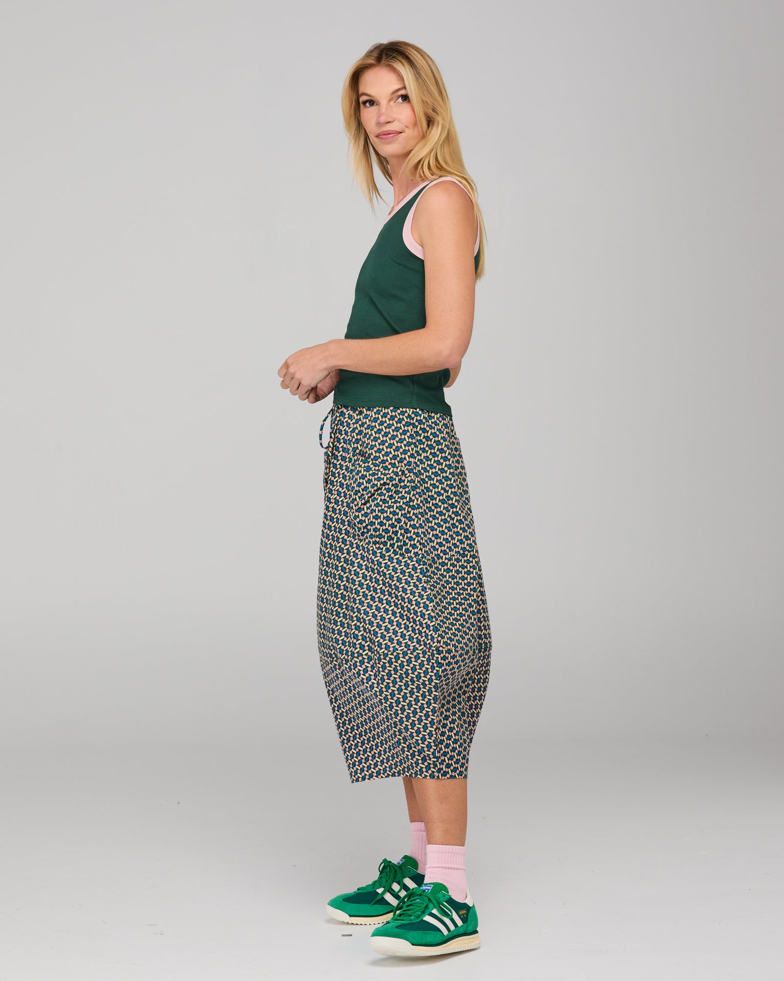 Boom Shankar Guru Skirt - Sakura