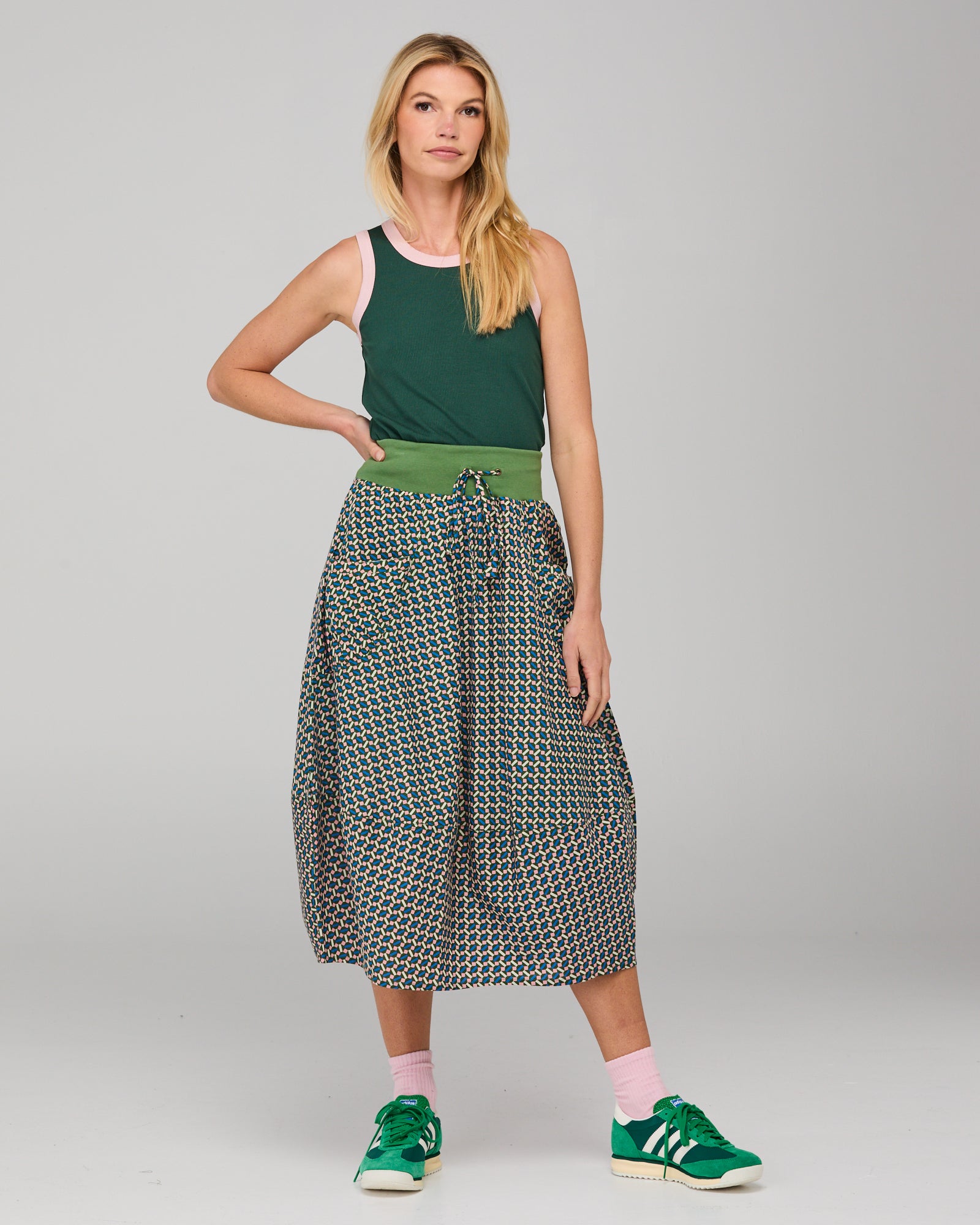 Boom Shankar Guru Skirt - Sakura
