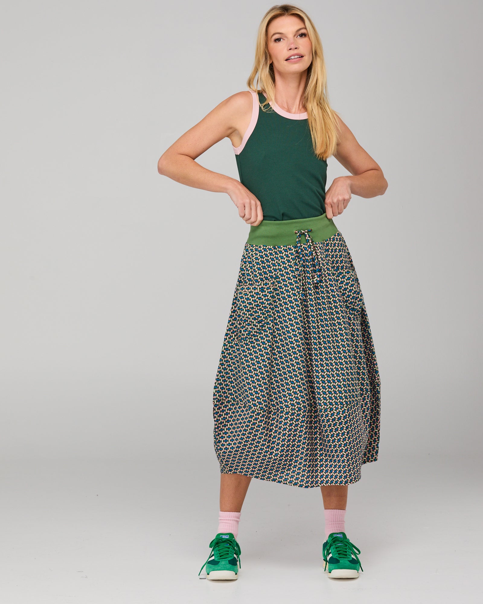 Boom Shankar Guru Skirt - Sakura