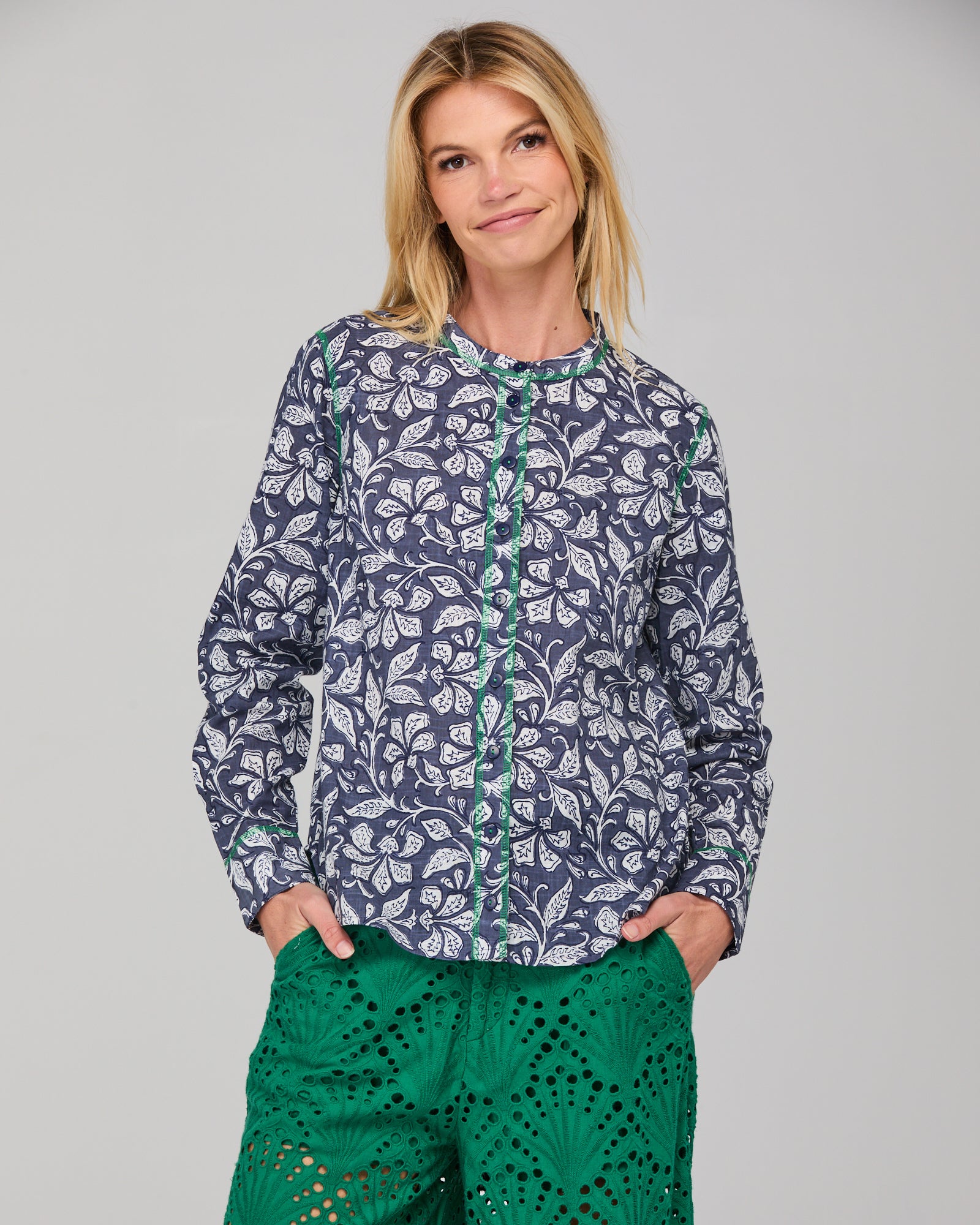 Boom Shankar Cove Shirt - Izumi Navy