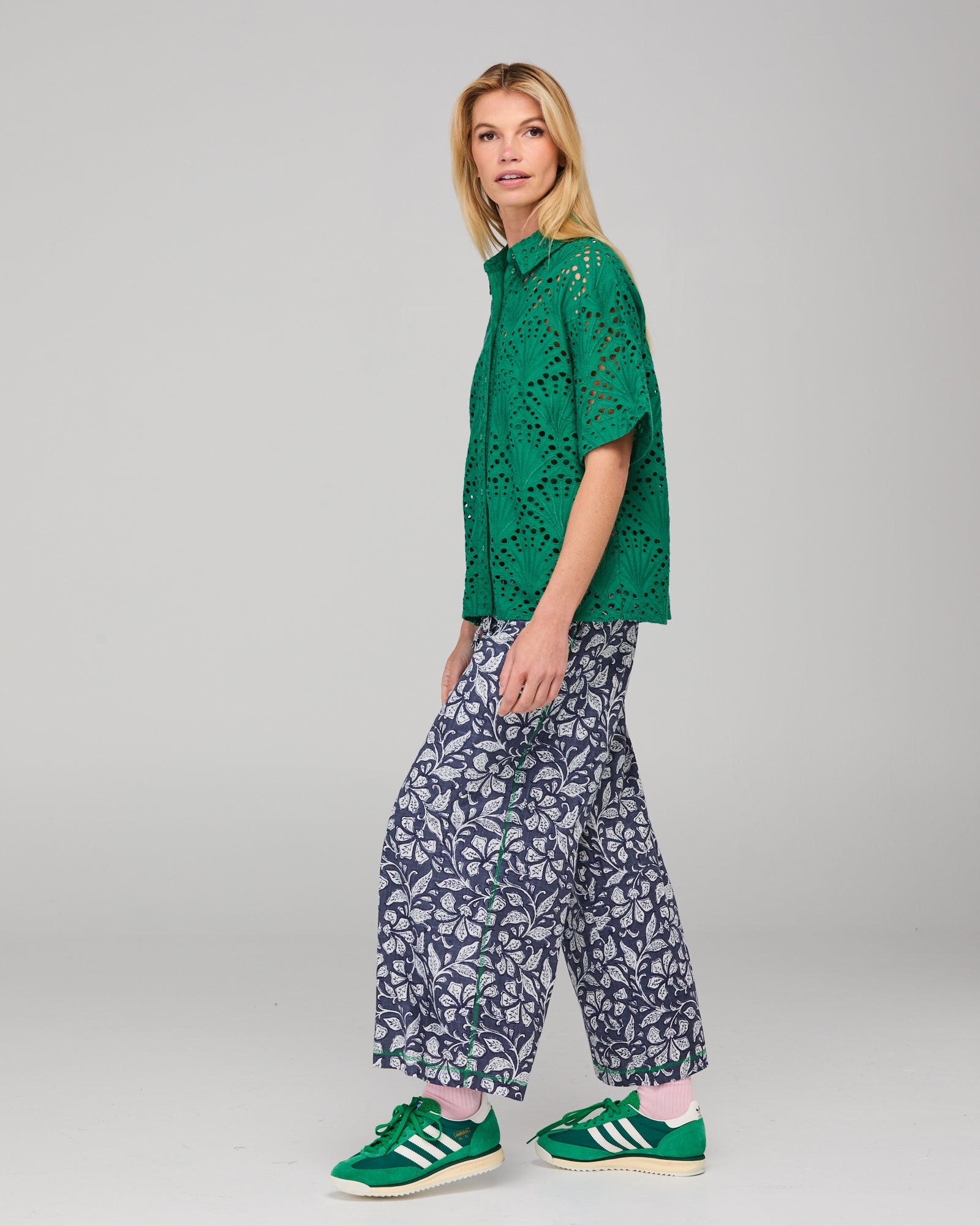 Boom Shankar Ria Pant - Izumi Navy