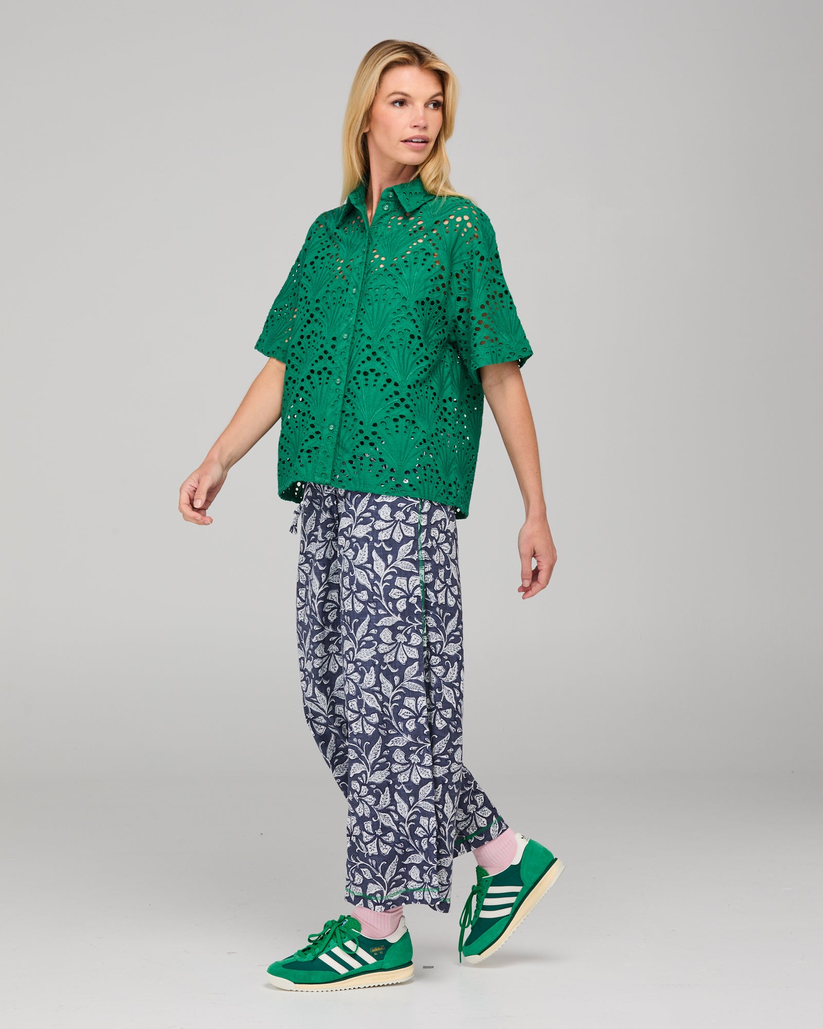 Boom Shankar Ria Pant - Izumi Navy