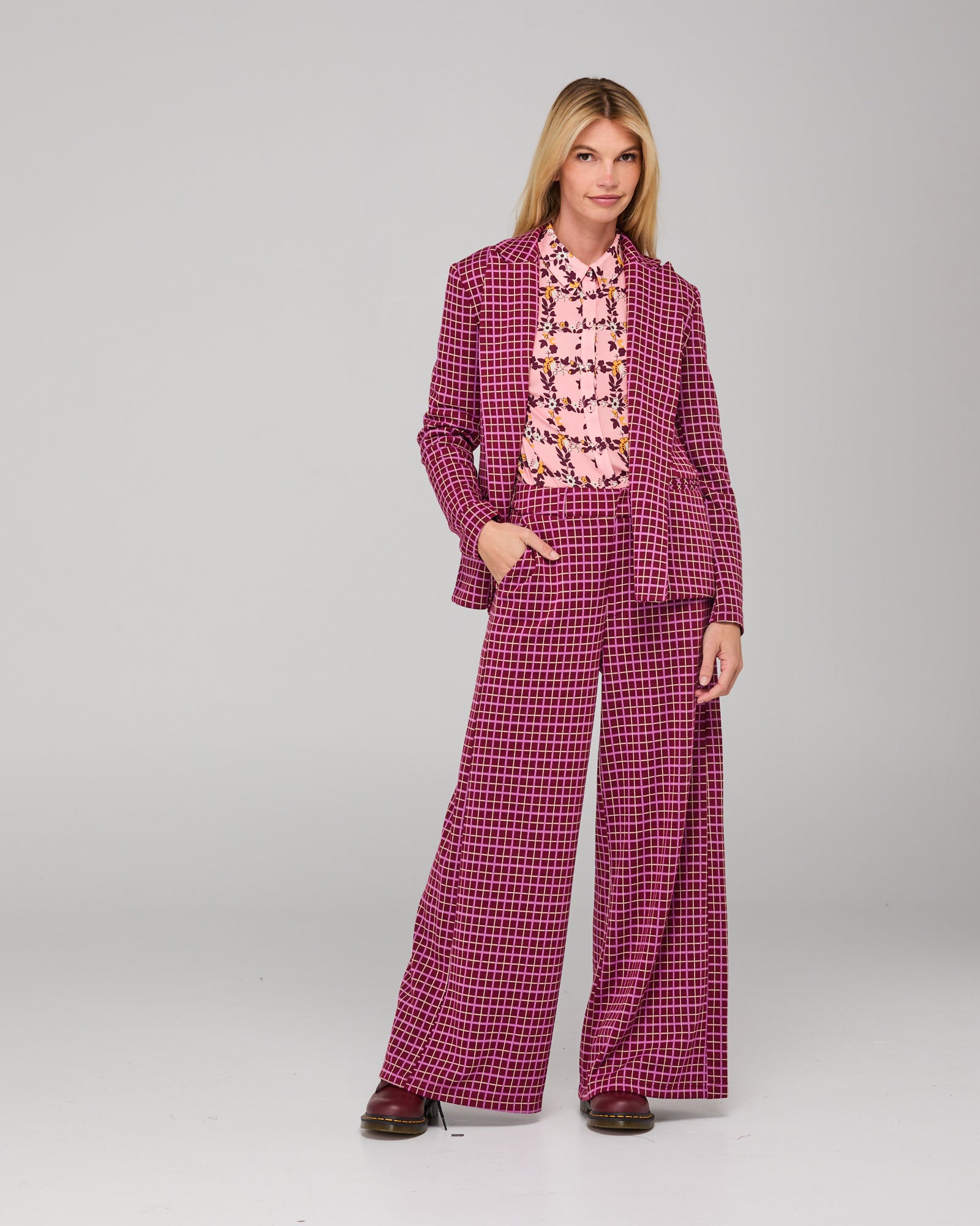 Boom Shankar Aiko Jacket - Himari Check