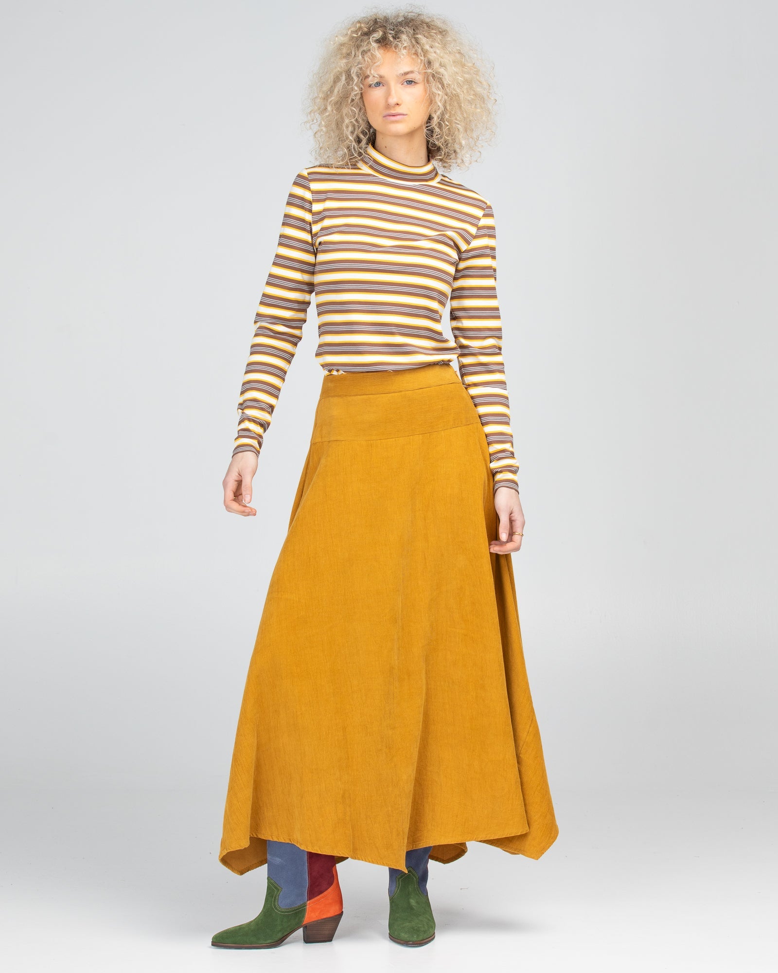 Boom Shankar Adeline Skirt - Marigold