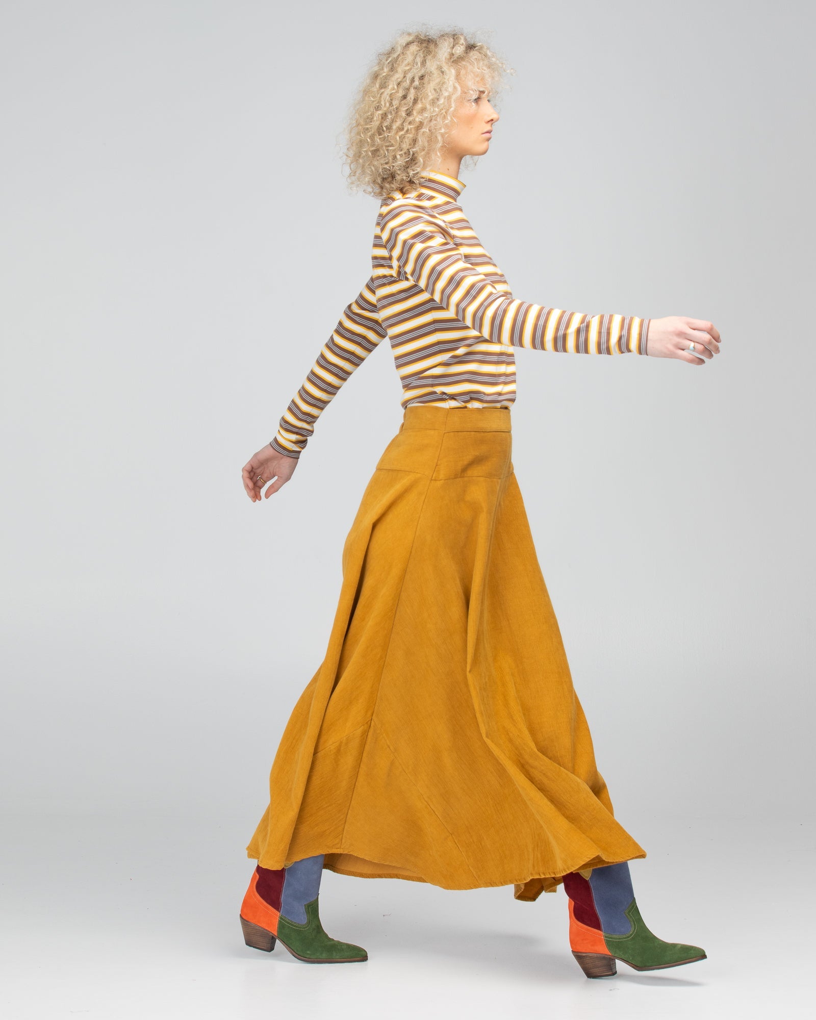 Boom Shankar Adeline Skirt - Marigold