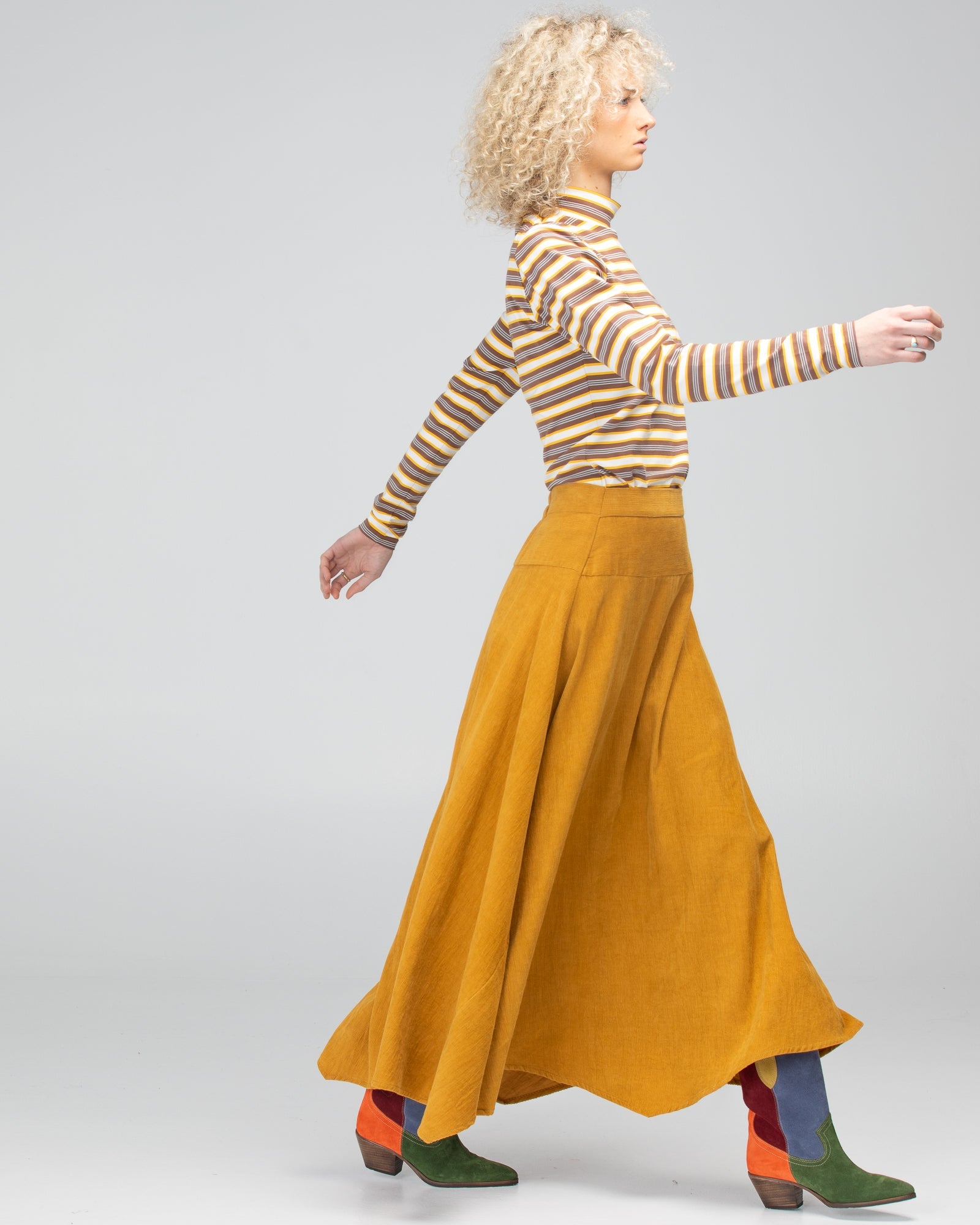 Boom Shankar Adeline Skirt - Marigold