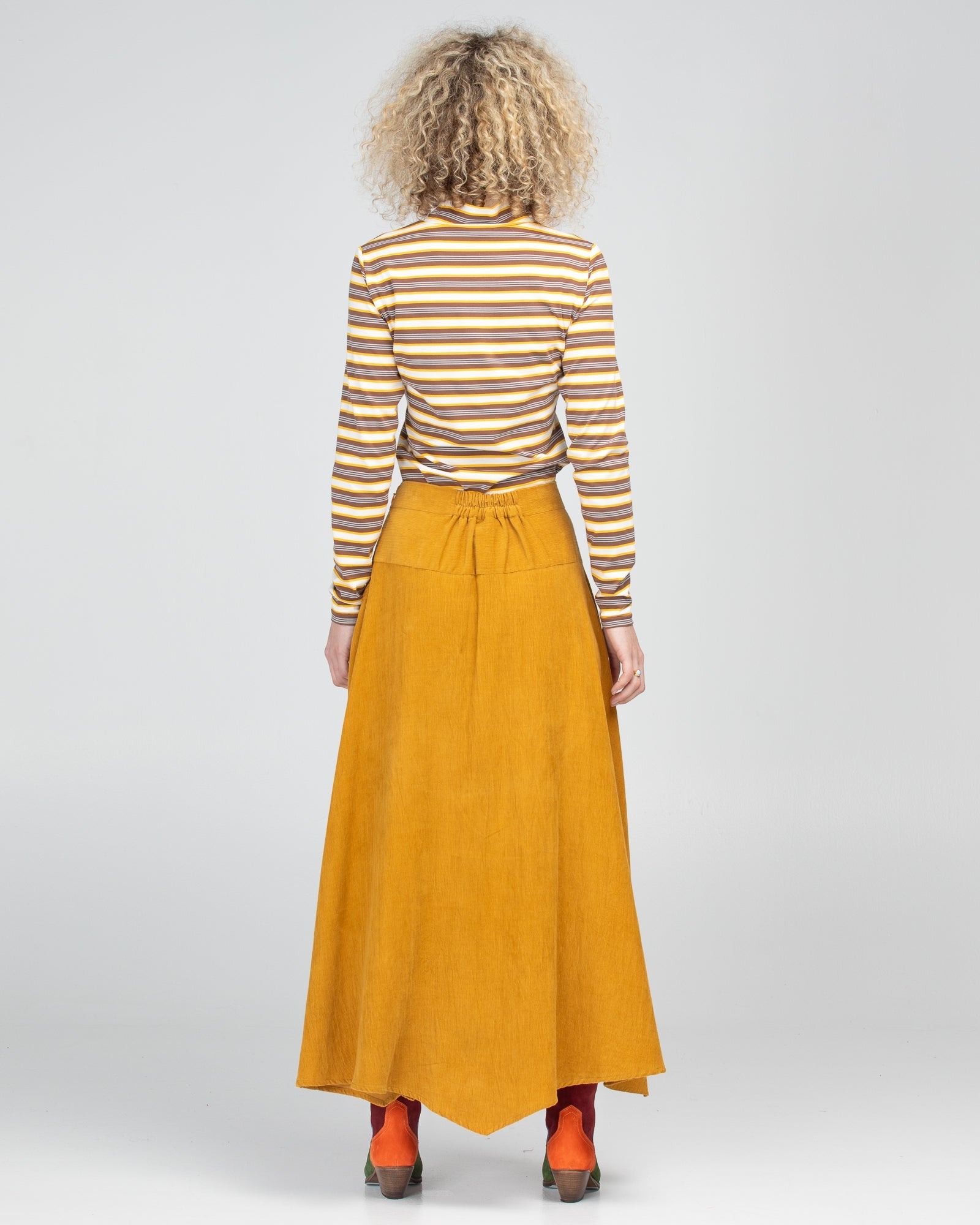 Boom Shankar Adeline Skirt - Marigold