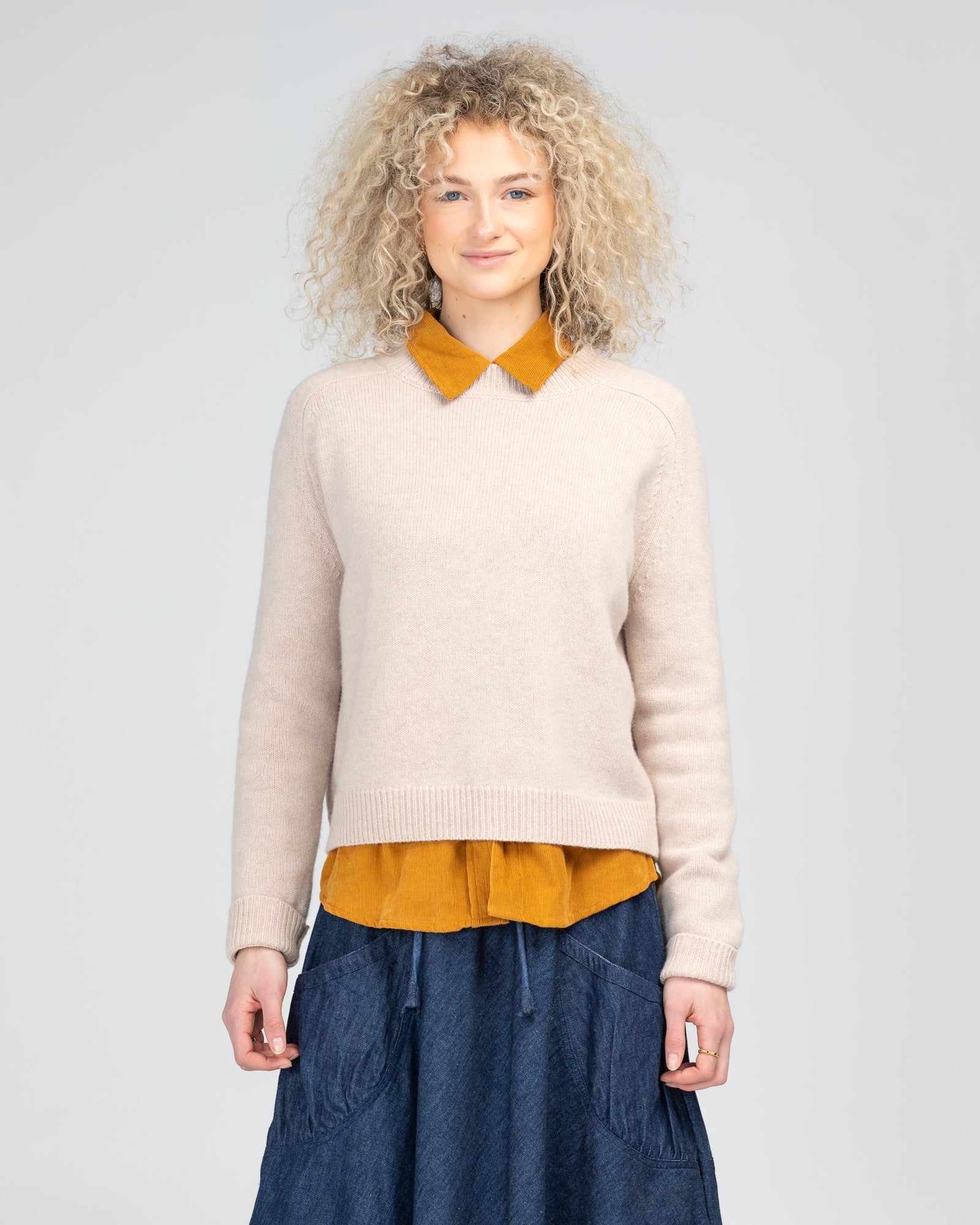 Boom Shankar Guru Skirt - Dark Denim