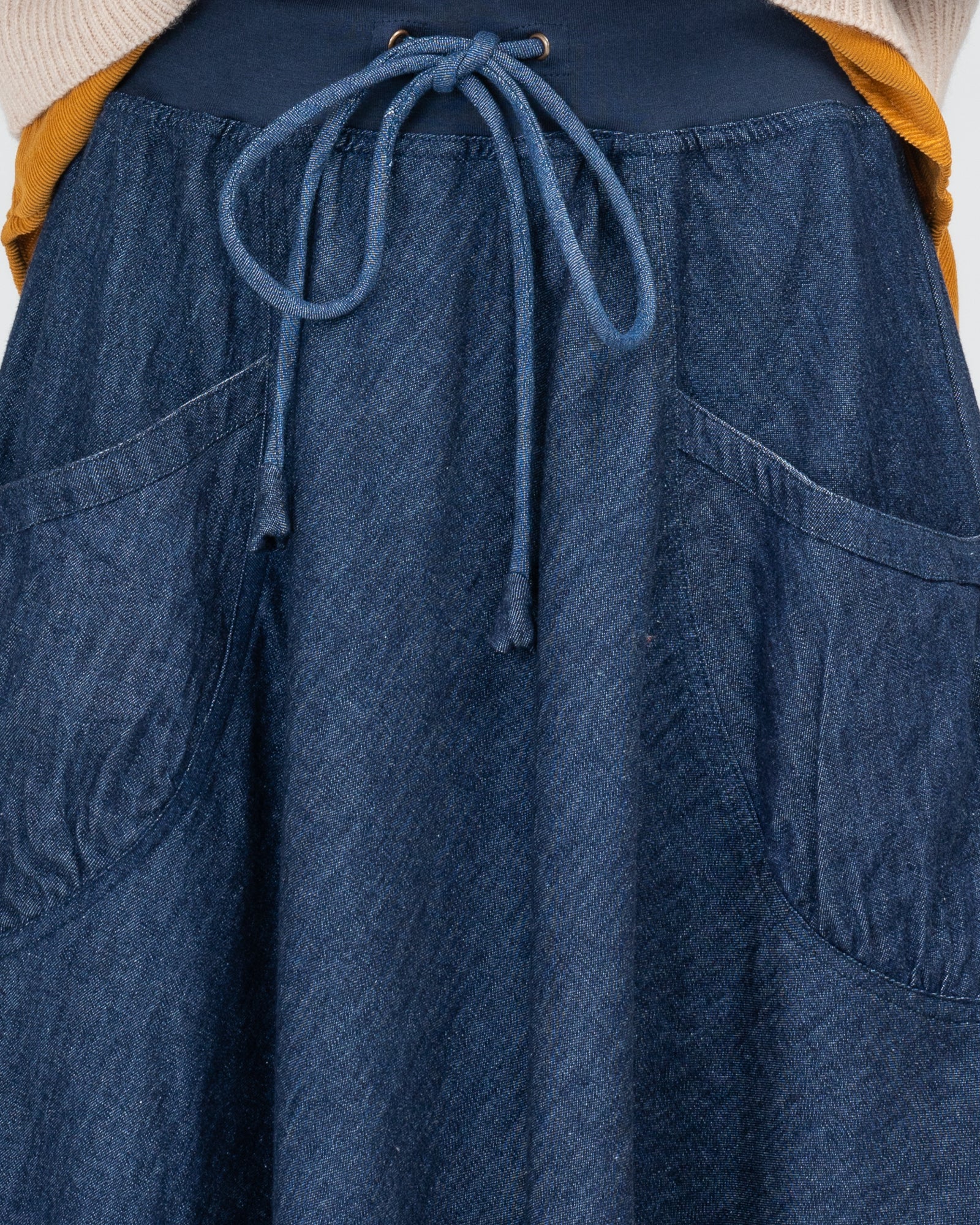 Boom Shankar Guru Skirt - Dark Denim