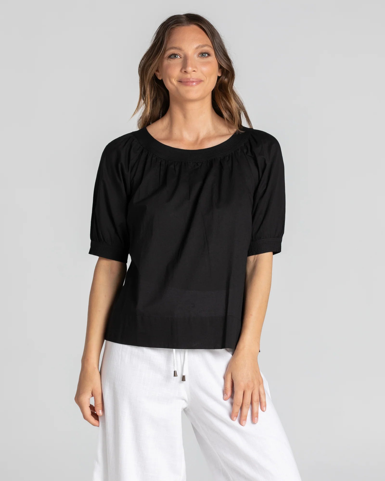 Boom Shankar Bliss Top Basic - Black