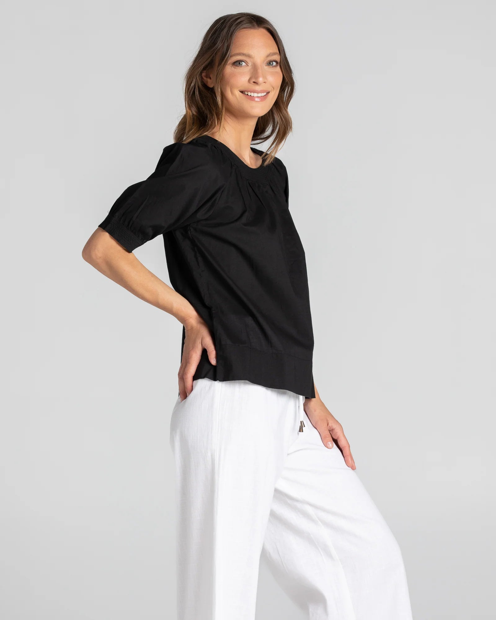Boom Shankar Bliss Top Basic - Black