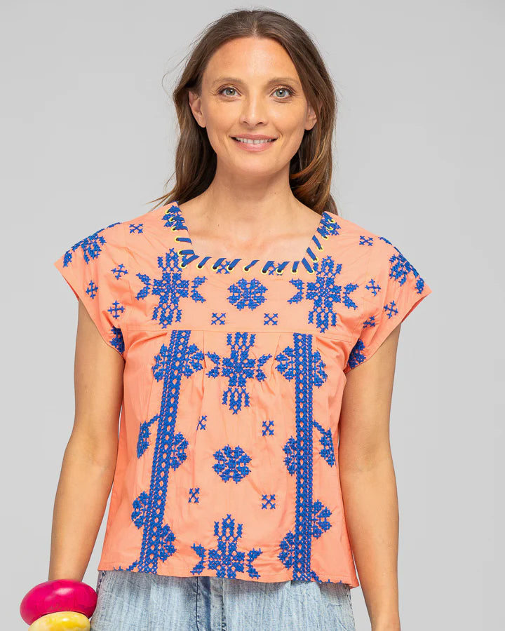 Boom Shankar Amore Top - Desert Flower