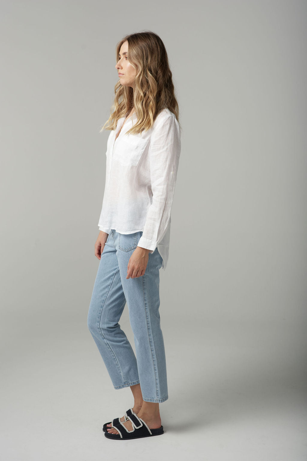 Cloth+Paper+Scissors Classic Shirt - White