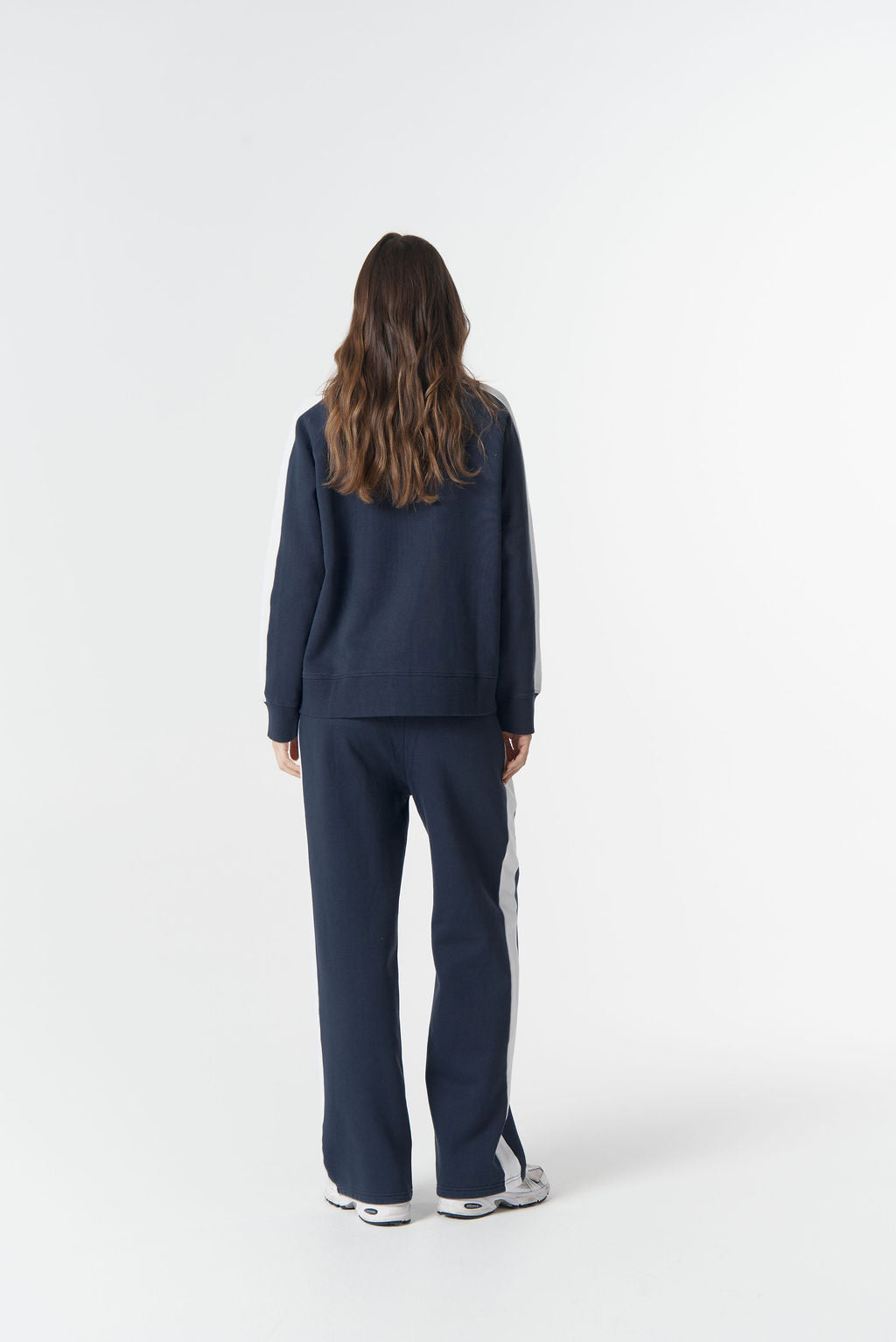 Cloth+Paper+Scissors Tracker North Star Sweater - Parisian Navy/White