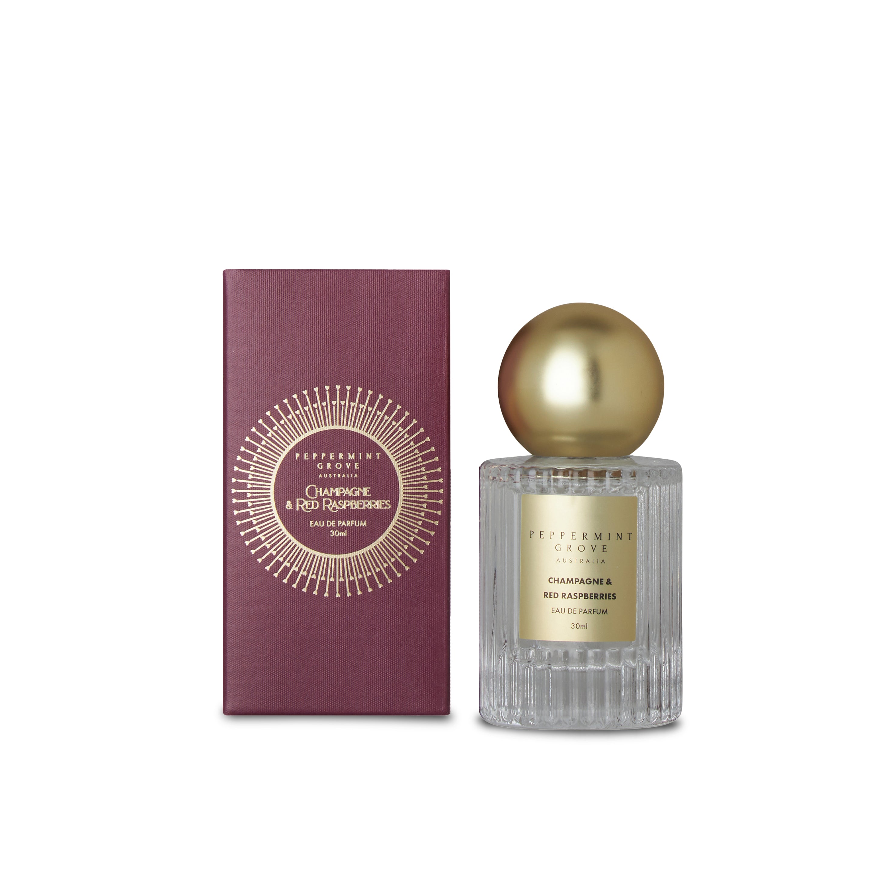 Peppermint Grove Champagne & Red Raspberries Eau de Parfum 30ml